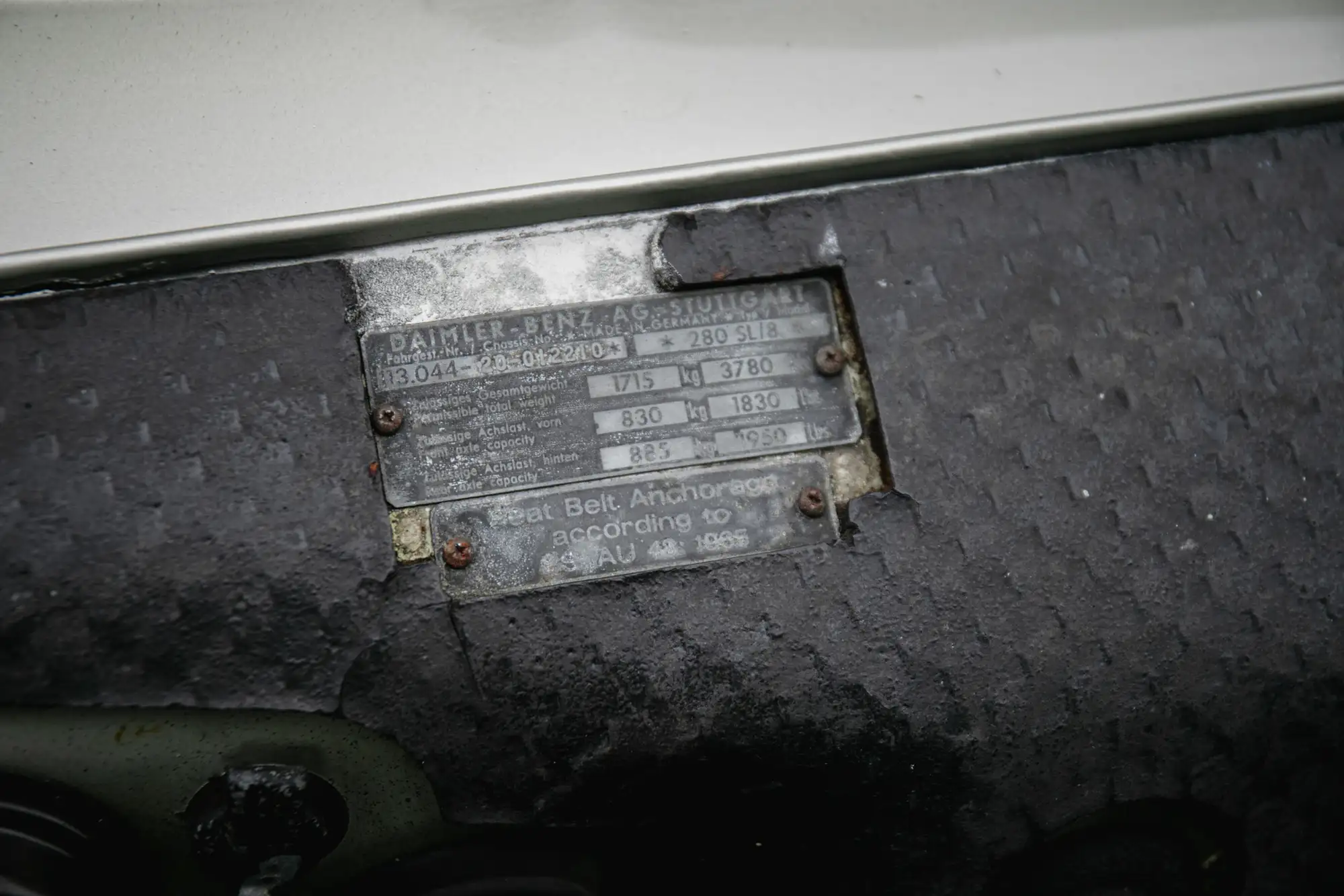 1969 Mercedes-Benz 280SL (W113) 'Pagoda' -For Sale