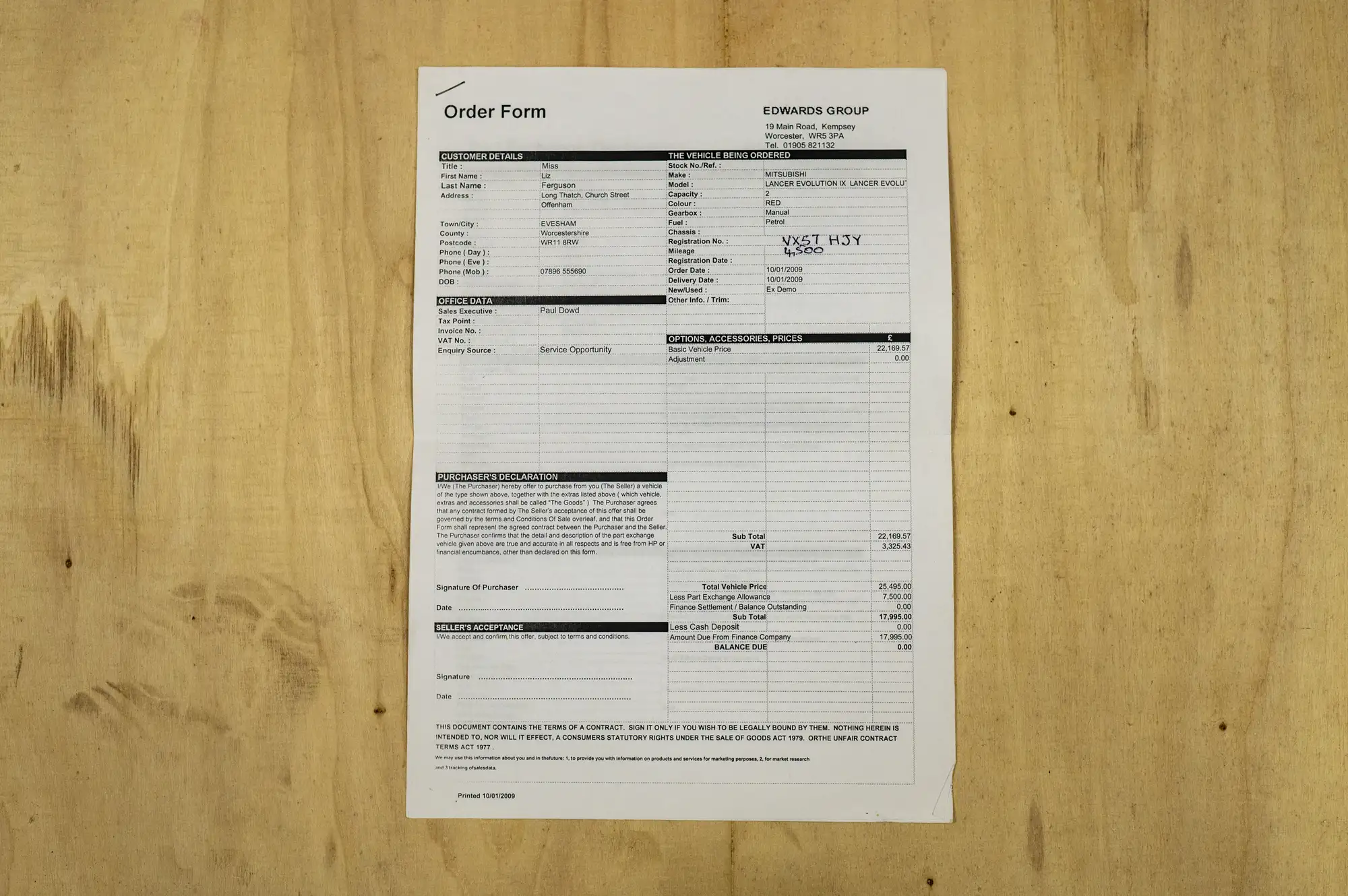 2007 Mitsubishi Lancer Evolution IX MR FQ-360 by HKS - #43 o-Sold
