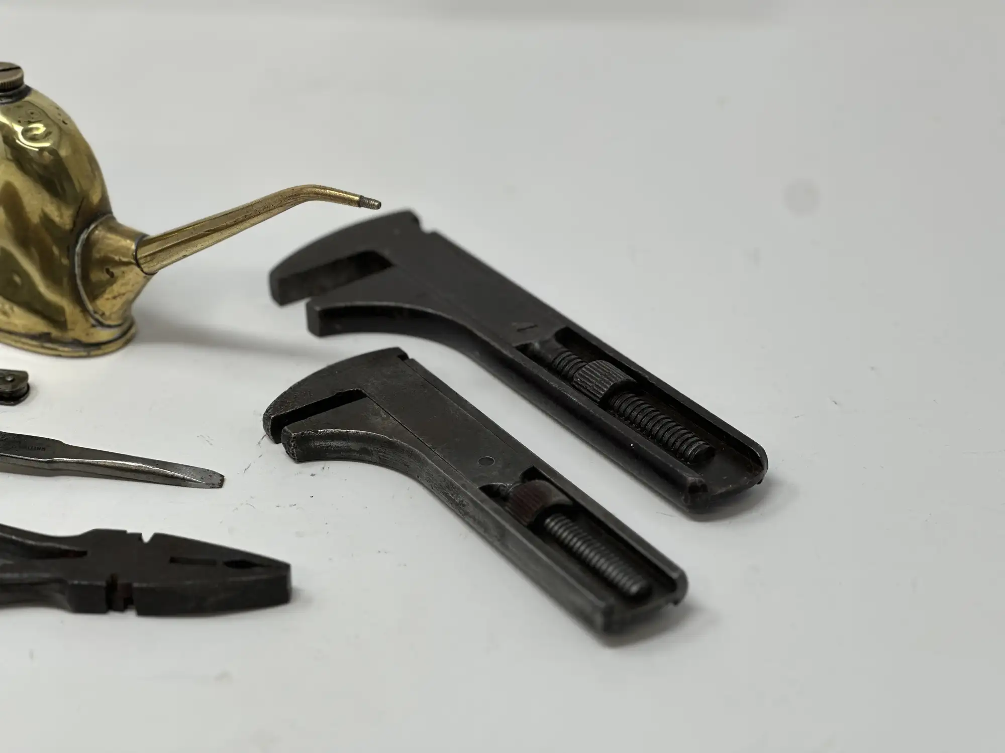 Assorted Rolls-Royce Tools with Lucas Oil Can-Sold