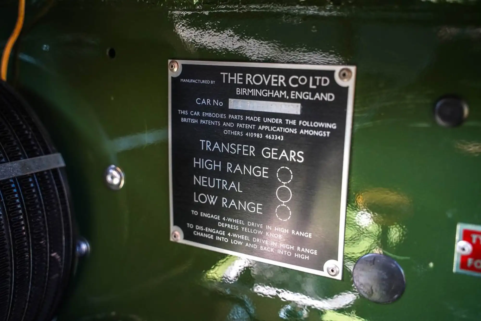 1960 Land Rover Series II 88''-Sold