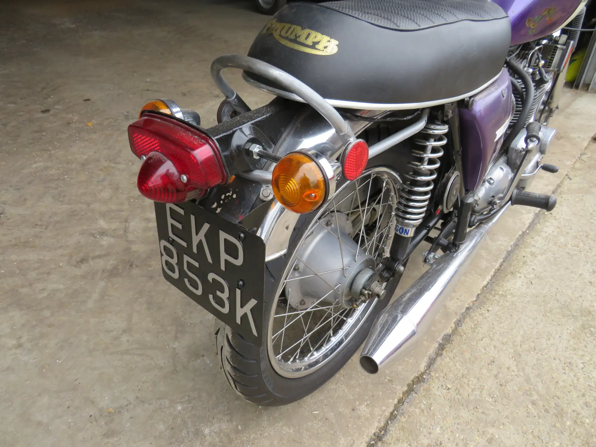 1972 Triumph T150V Trident 741cc-Sold