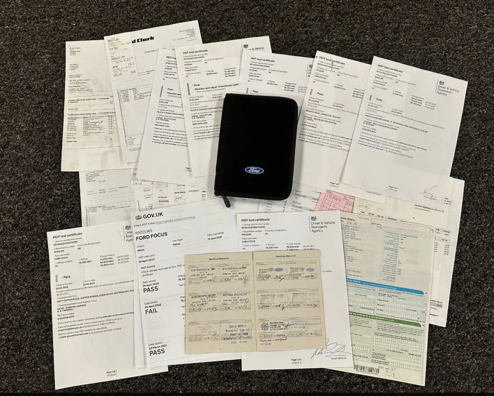 2010 Ford Focus RS Mk2-Sold