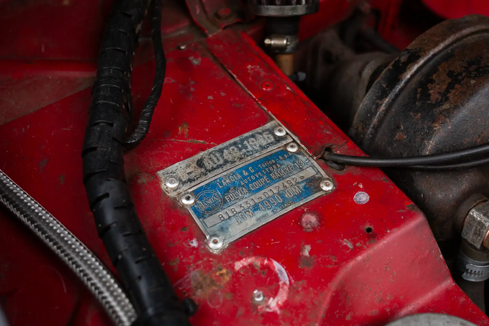 1968 Lancia Fulvia HF Rally Car (1600)-Sold