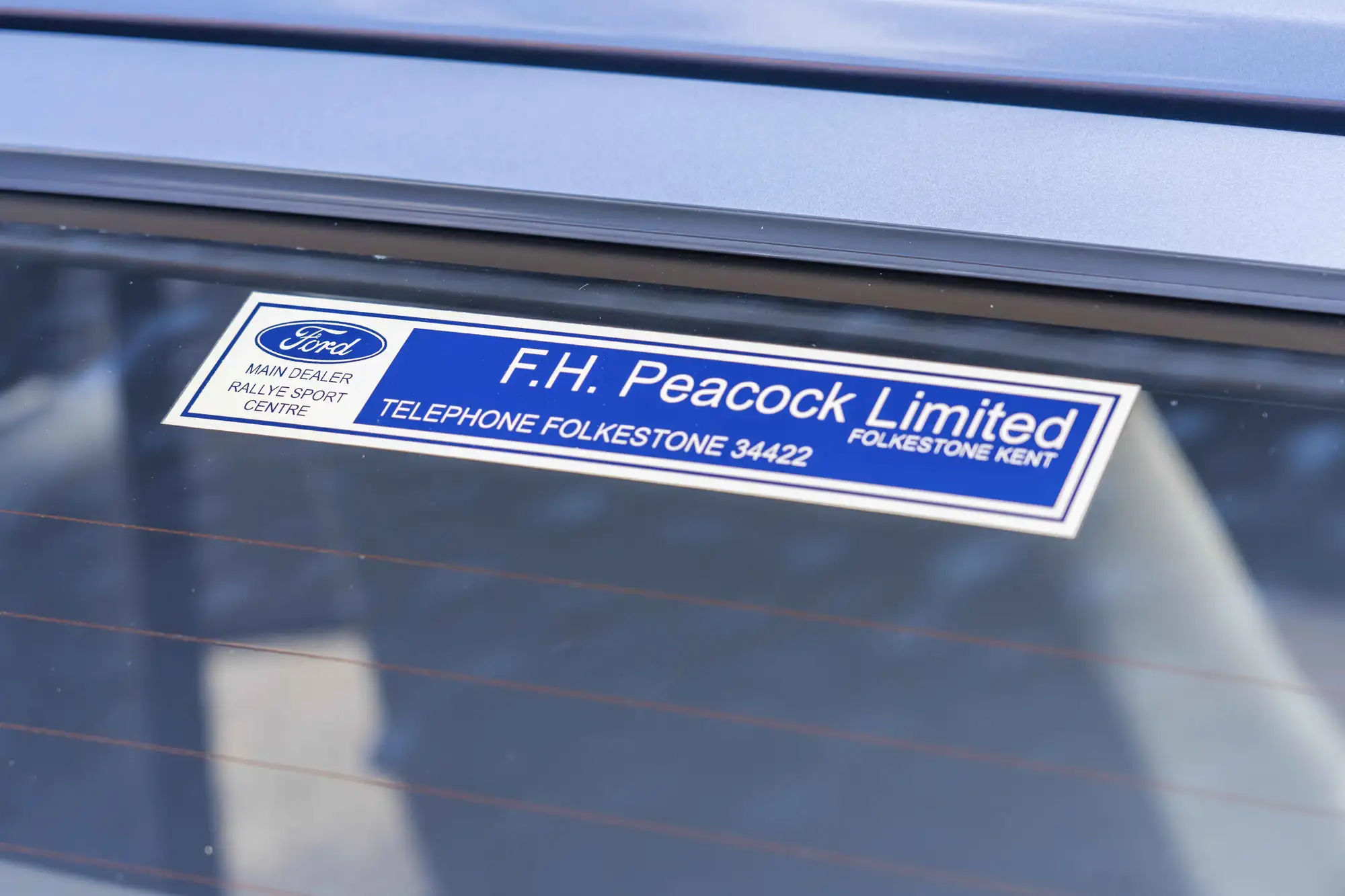 1987 Ford Capri 2.8 Injection-Sold