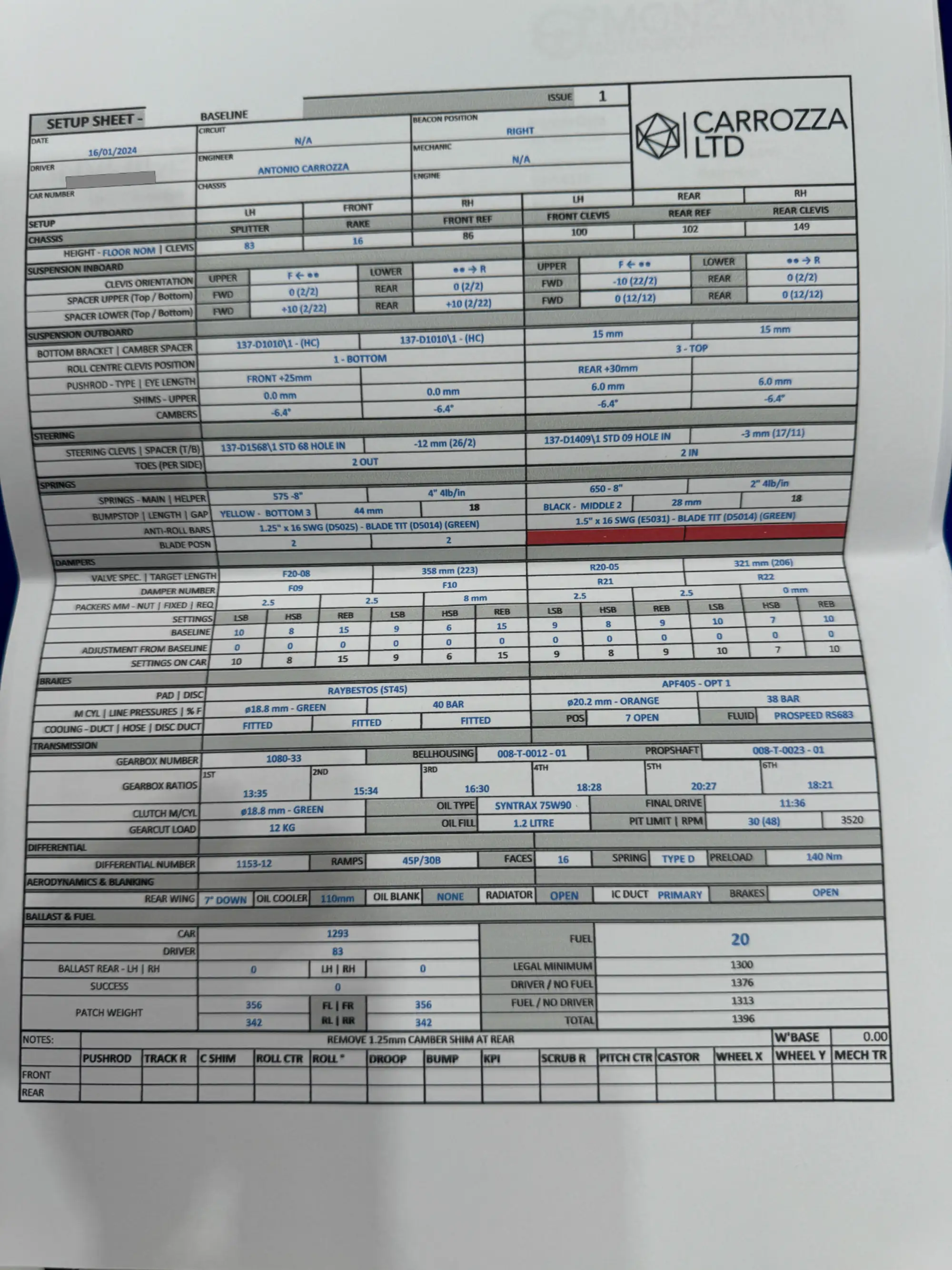 2016 Subaru Levorg GT BTCC (NGTC spec) ex-Jason Plato-For Sale
