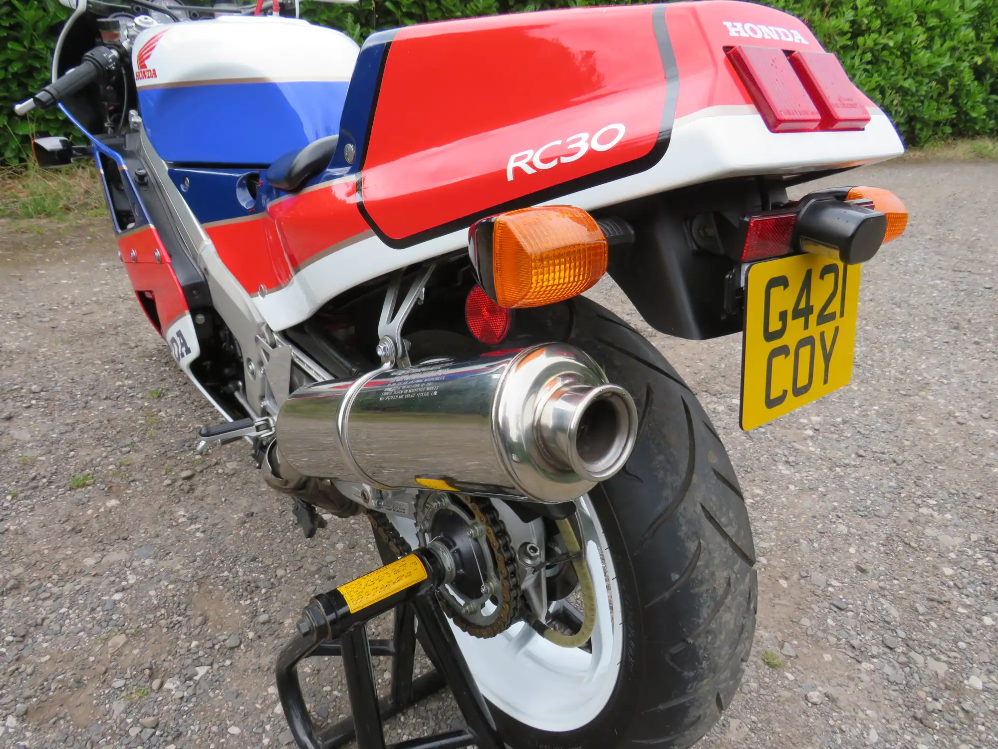 1990 Honda VFR750R Type RC30 748cc-Sold