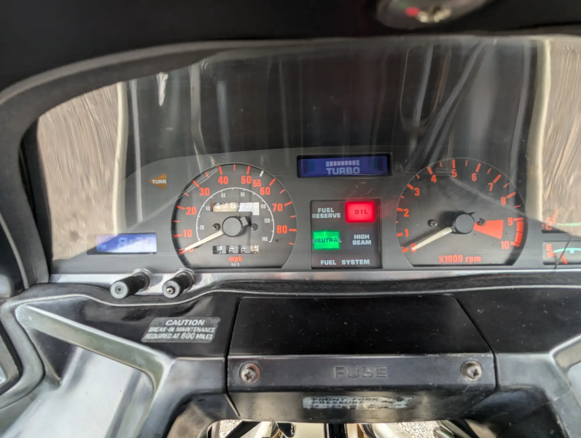 1982 Honda CX500 Turbo 497cc-Sold