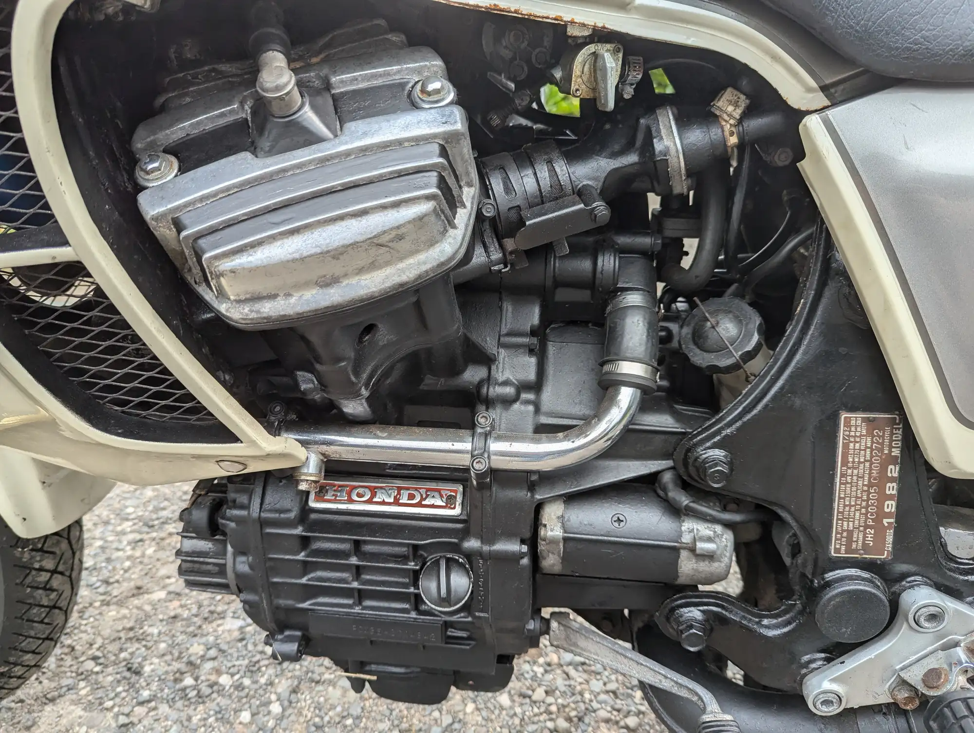 1982 Honda CX500 Turbo 497cc-Sold