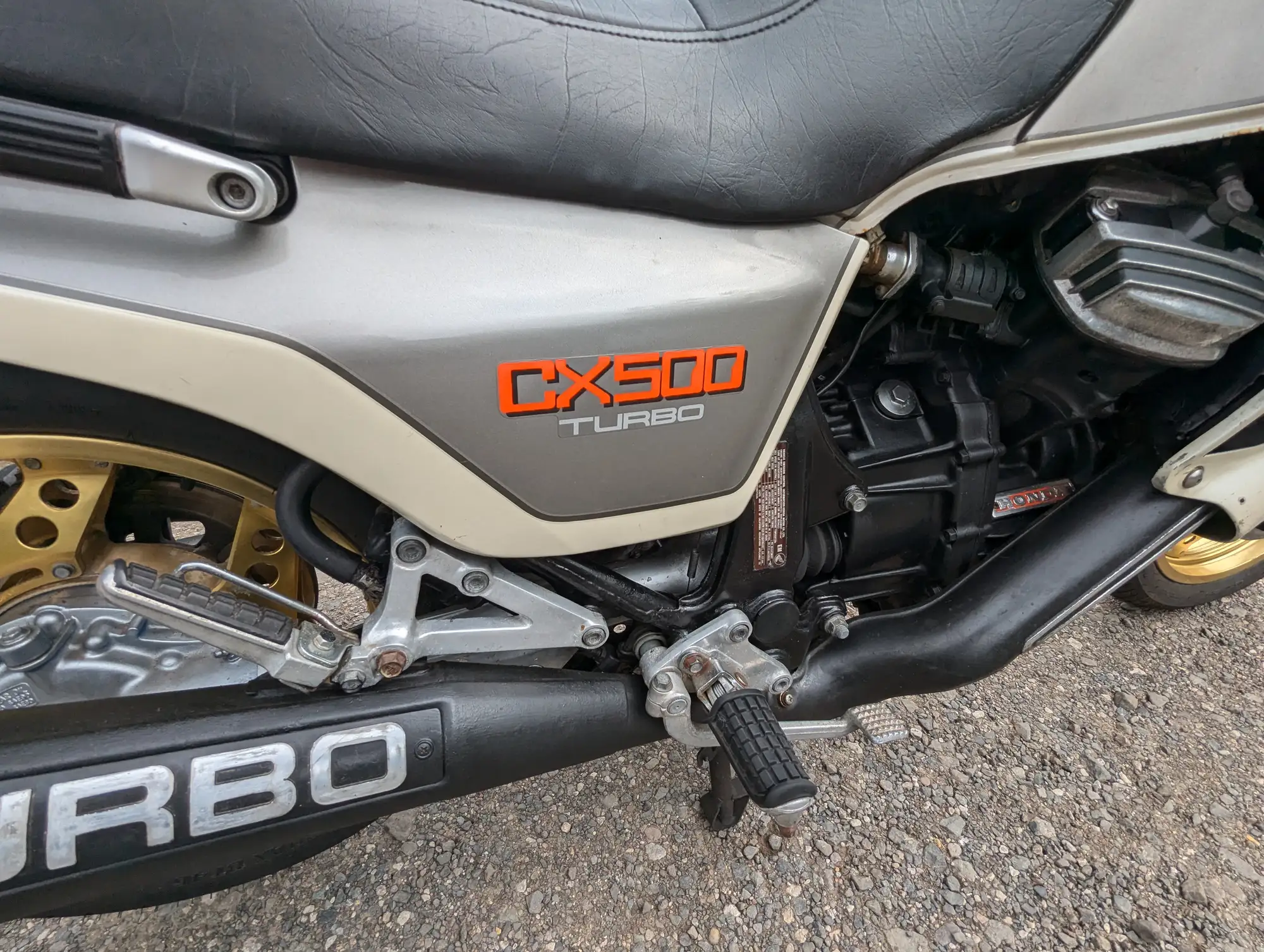 1982 Honda CX500 Turbo 497cc-Sold