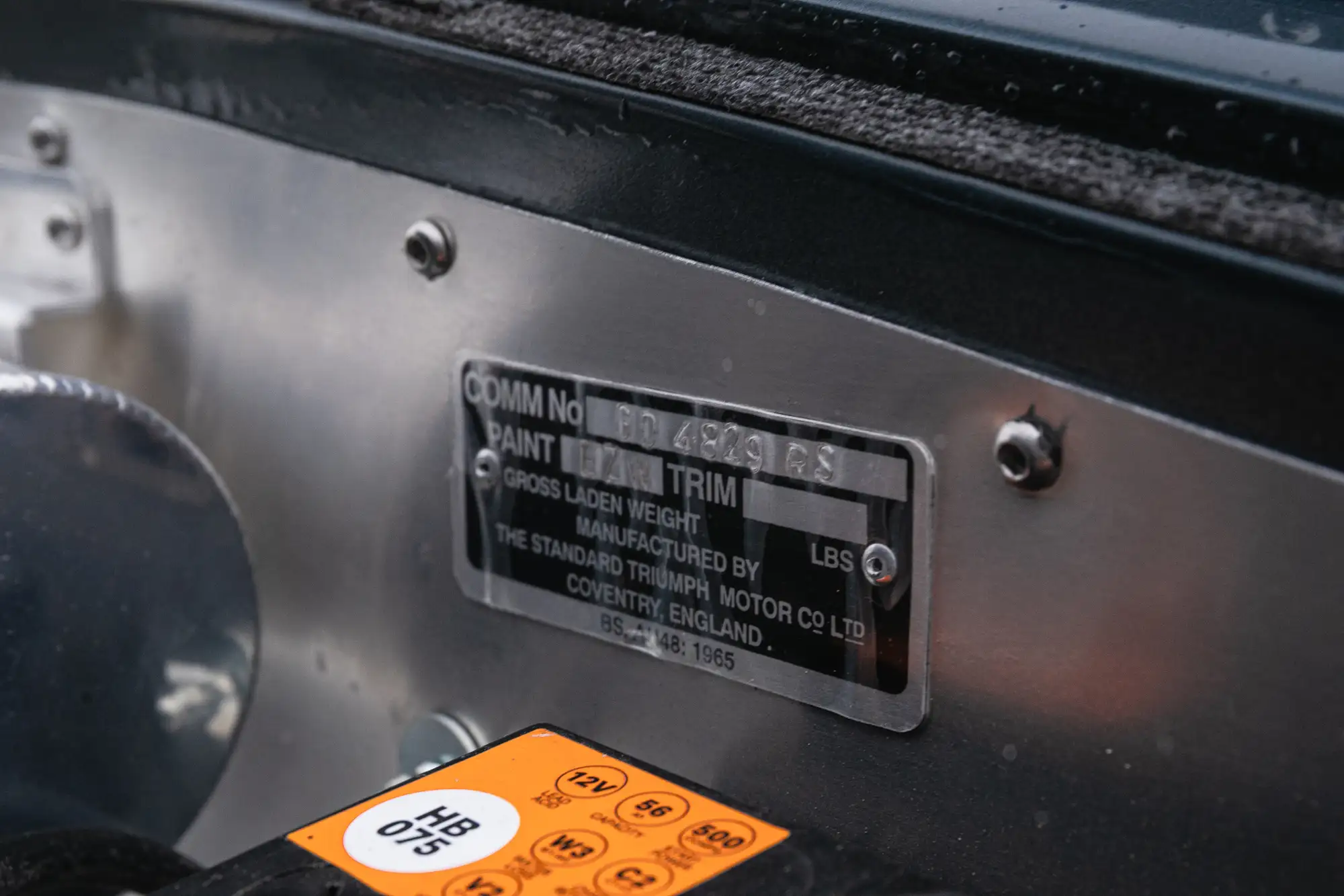 c.1963 Triumph Special Formosa 120GR-Sold