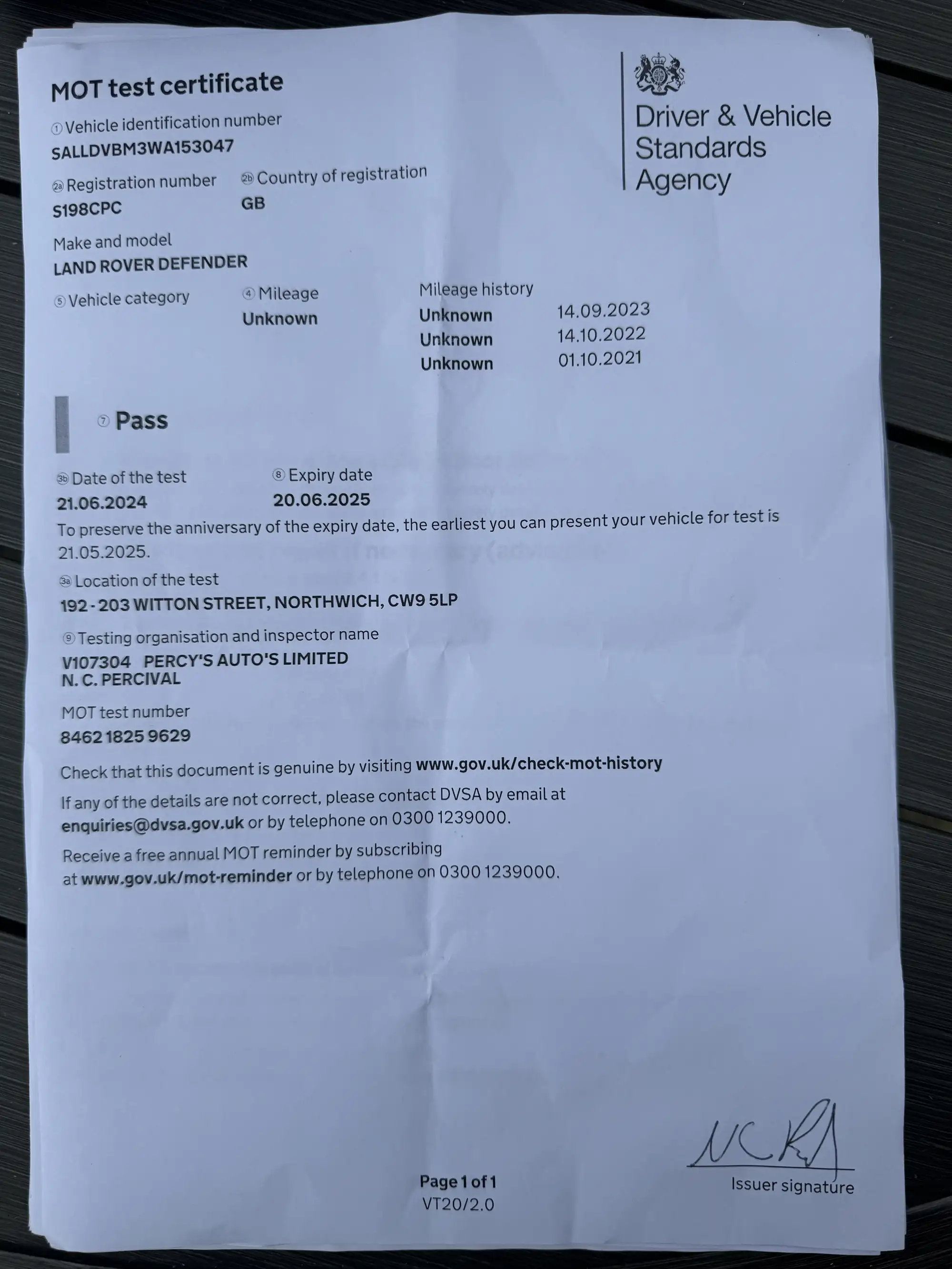 1998 Land Rover Defender 90 50th Anniversary-Sold