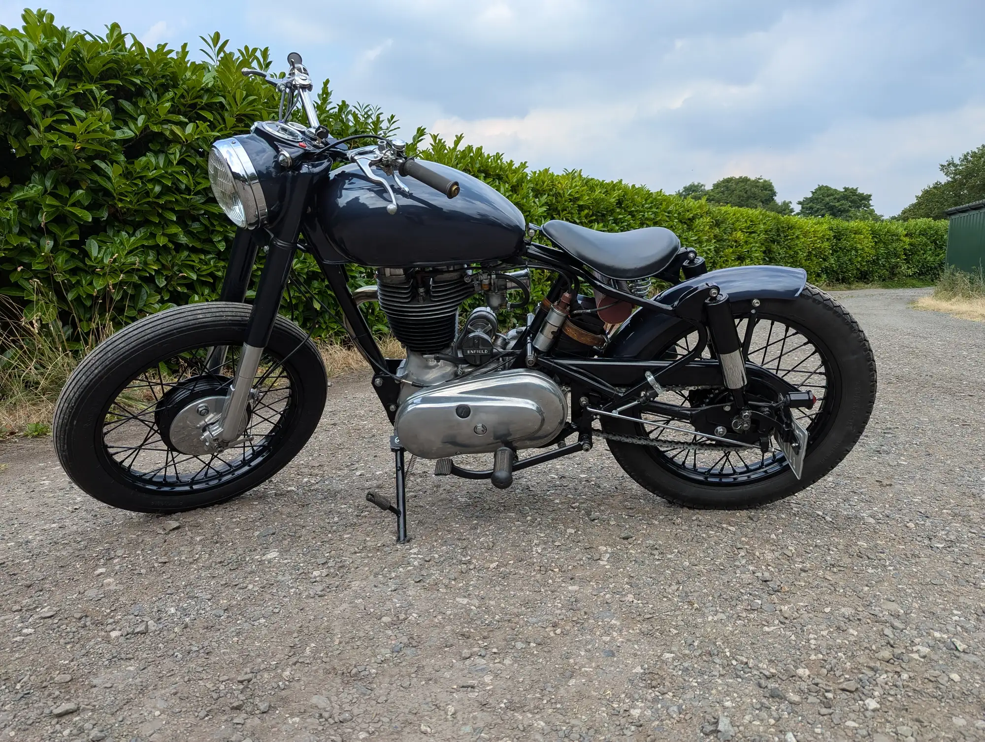 1990 Royal Enfield Custom 'Bobber' 346cc-Sold