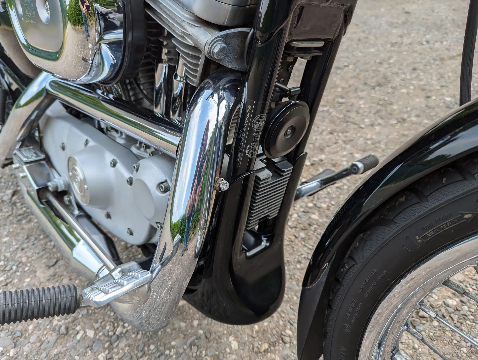 2001 Harley-Davidson 883 Sportster Custom 883cc-Sold