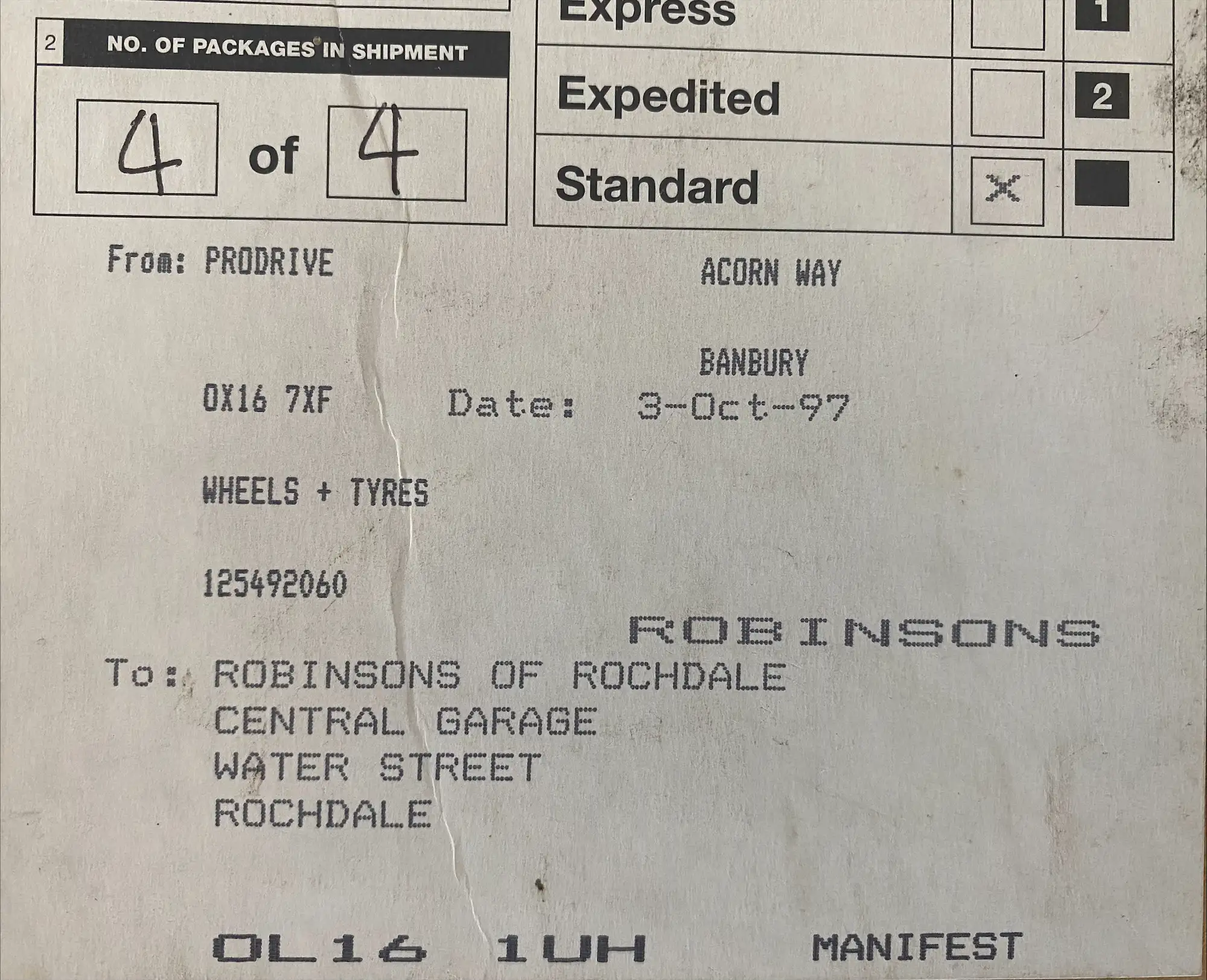 1996 Subaru Legacy RS Prodrive-Sold