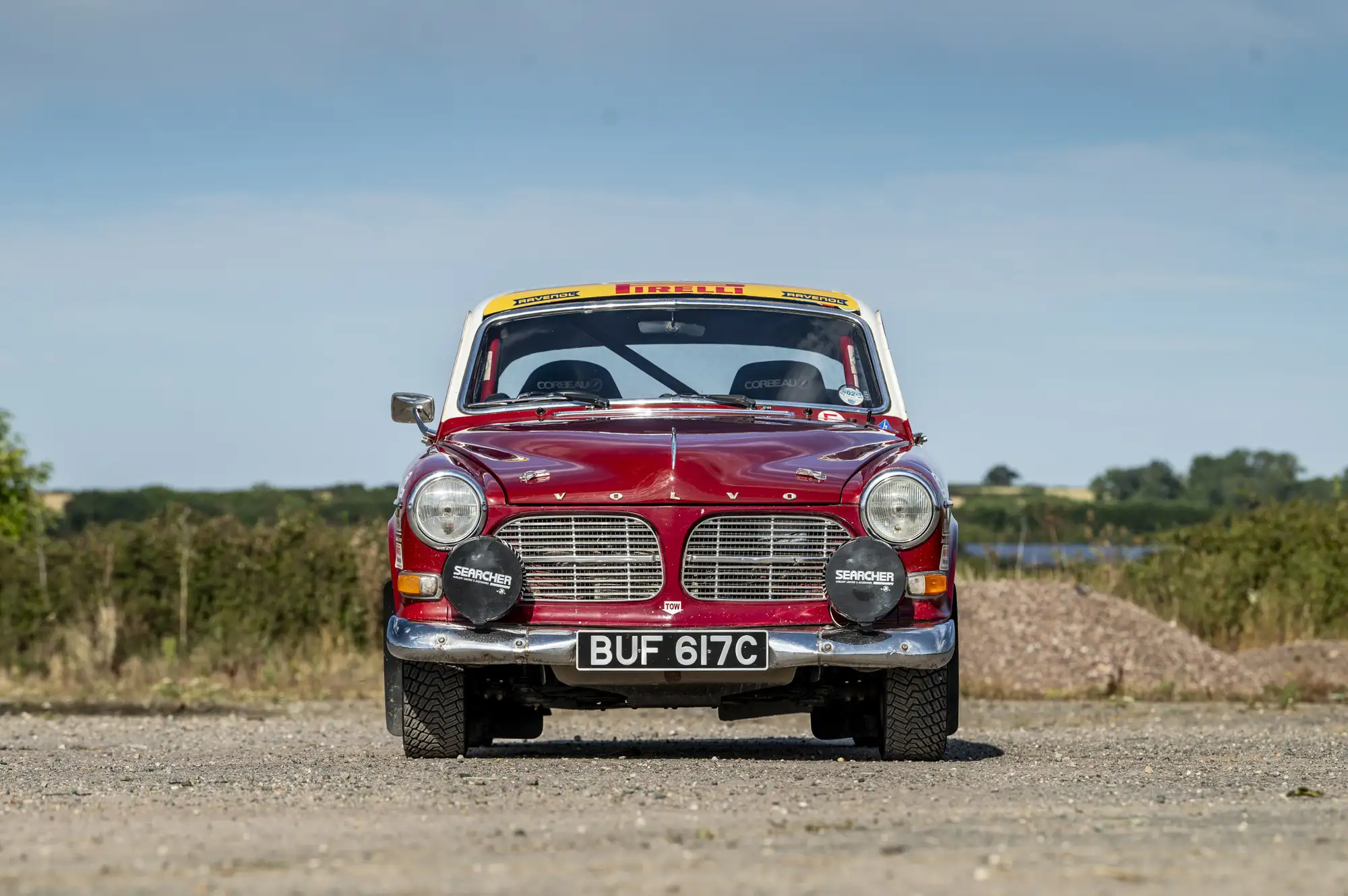 1965 Volvo Amazon 122 S FIA Rally Car-Sold
