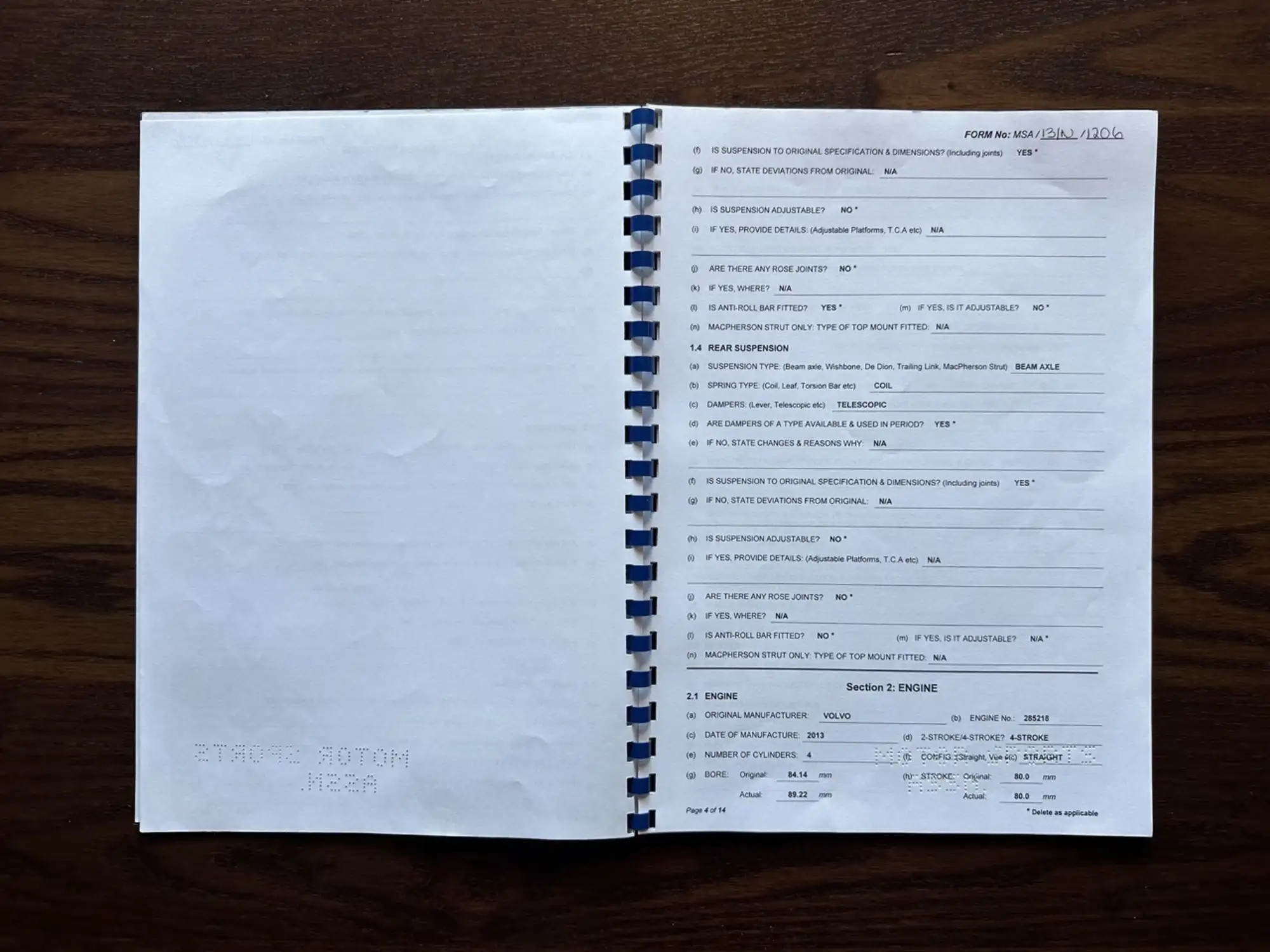 1965 Volvo Amazon 122 S FIA Rally Car-Sold