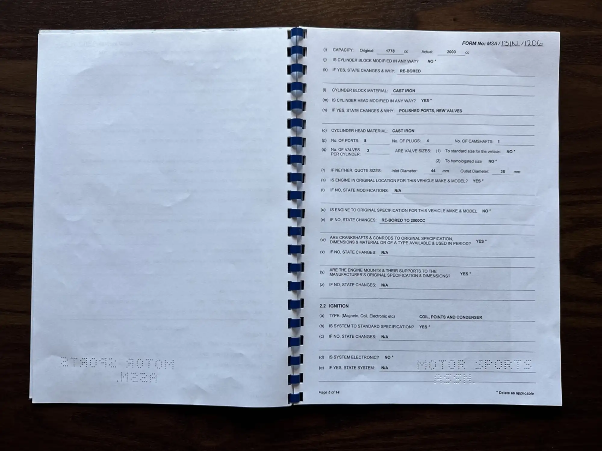 1965 Volvo Amazon 122 S FIA Rally Car-Sold