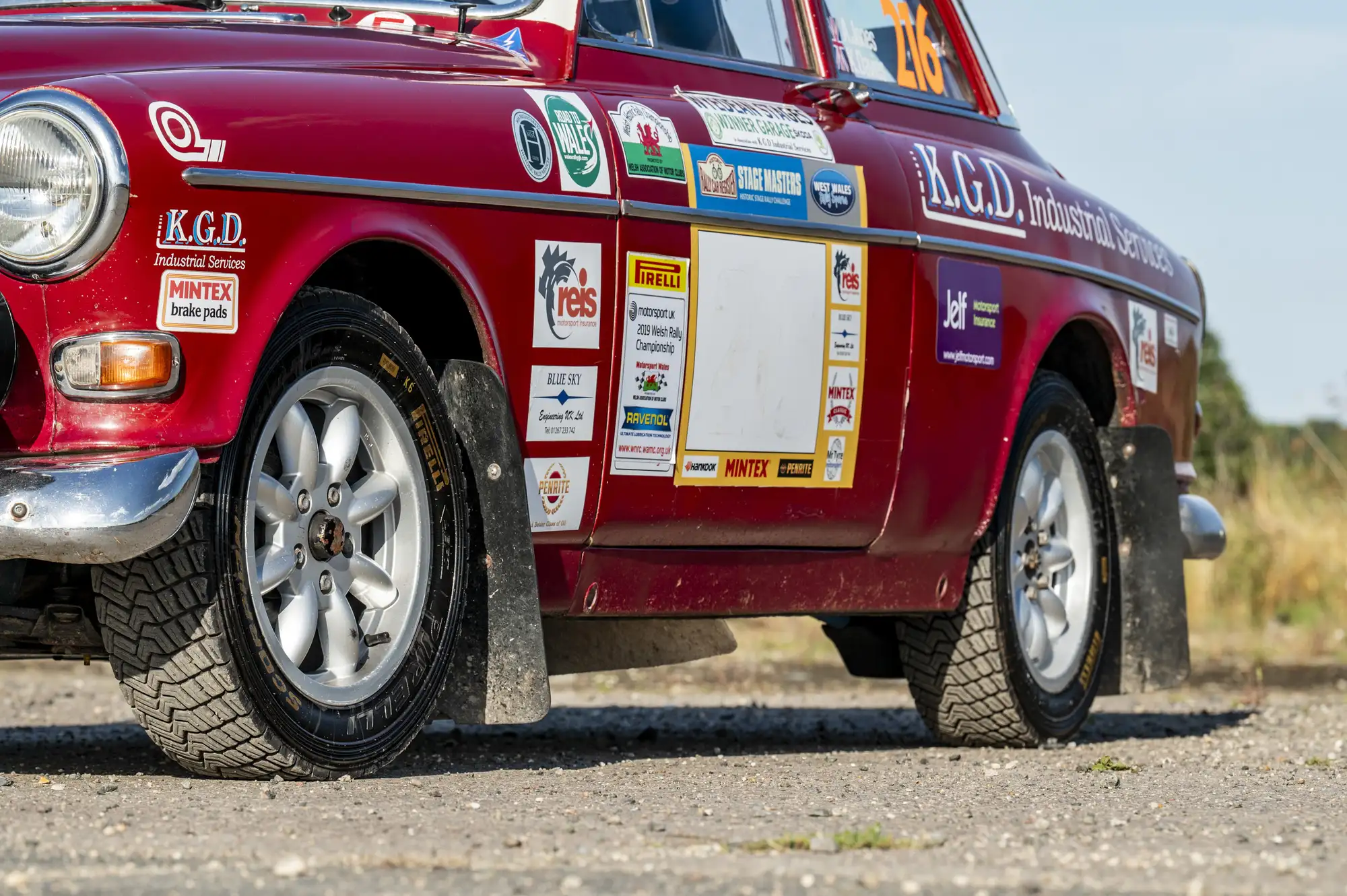 1965 Volvo Amazon 122 S FIA Rally Car-Sold