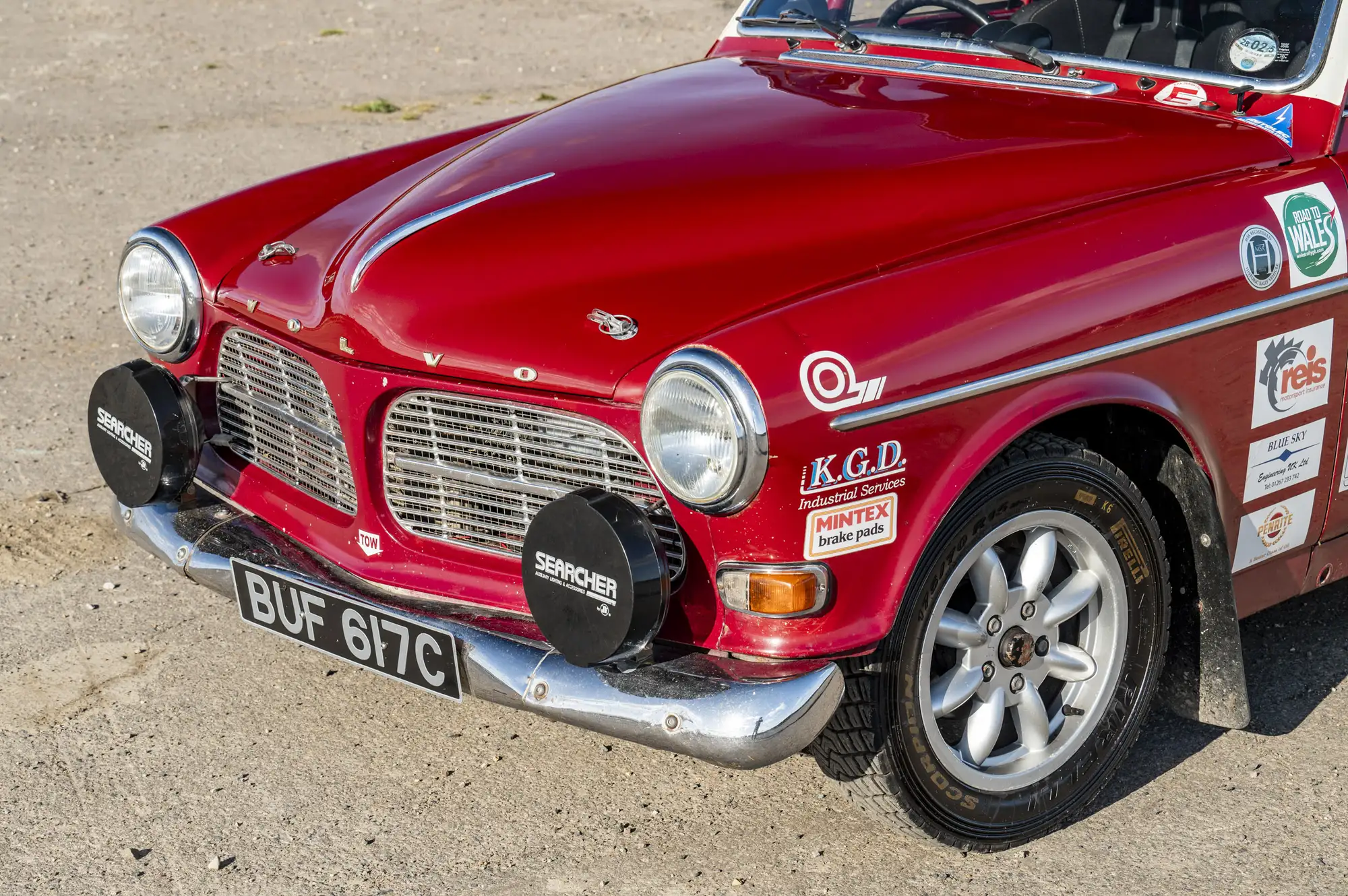 1965 Volvo Amazon 122 S FIA Rally Car-Sold