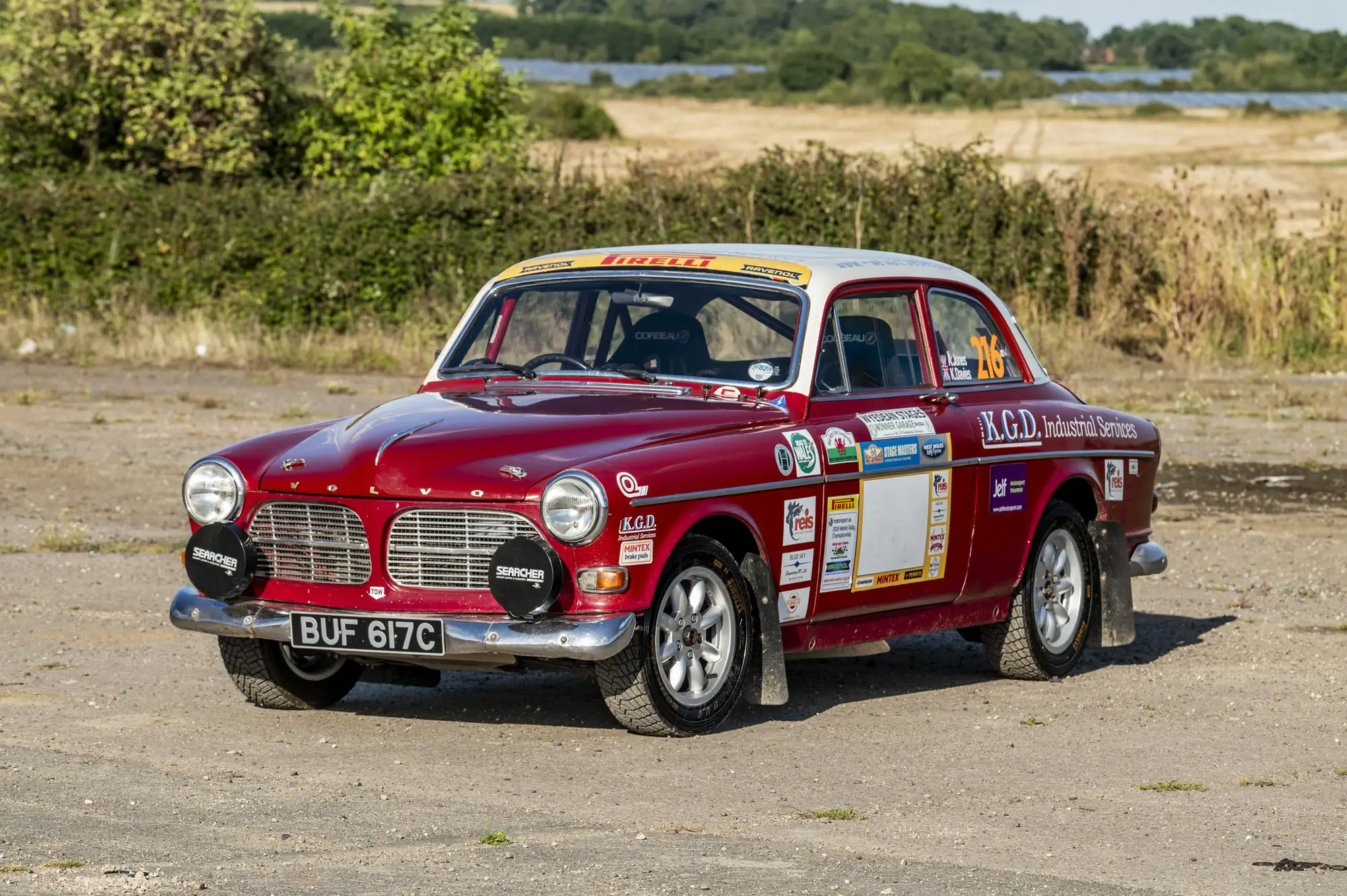1965 Volvo Amazon 122 S FIA Rally Car-Sold