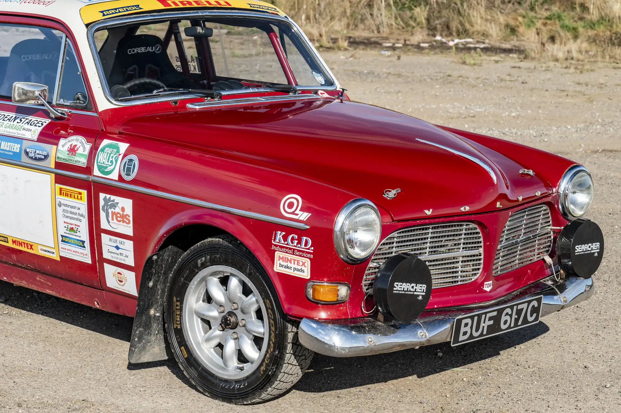 1965 Volvo Amazon 122 S FIA Rally Car-Sold