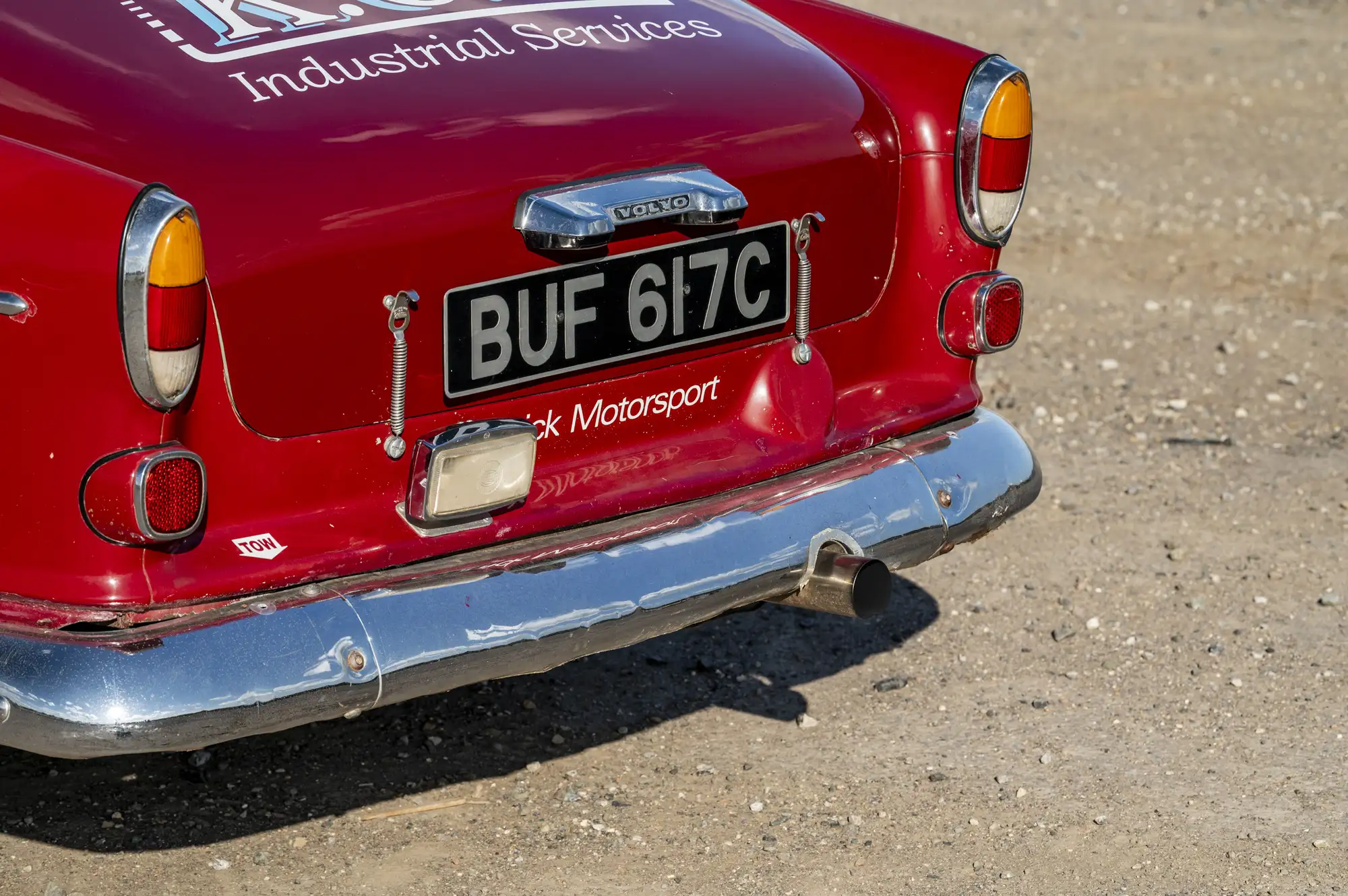 1965 Volvo Amazon 122 S FIA Rally Car-Sold