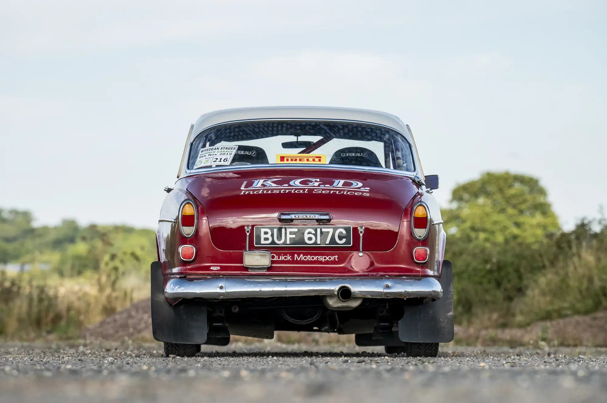 1965 Volvo Amazon 122 S FIA Rally Car-Sold