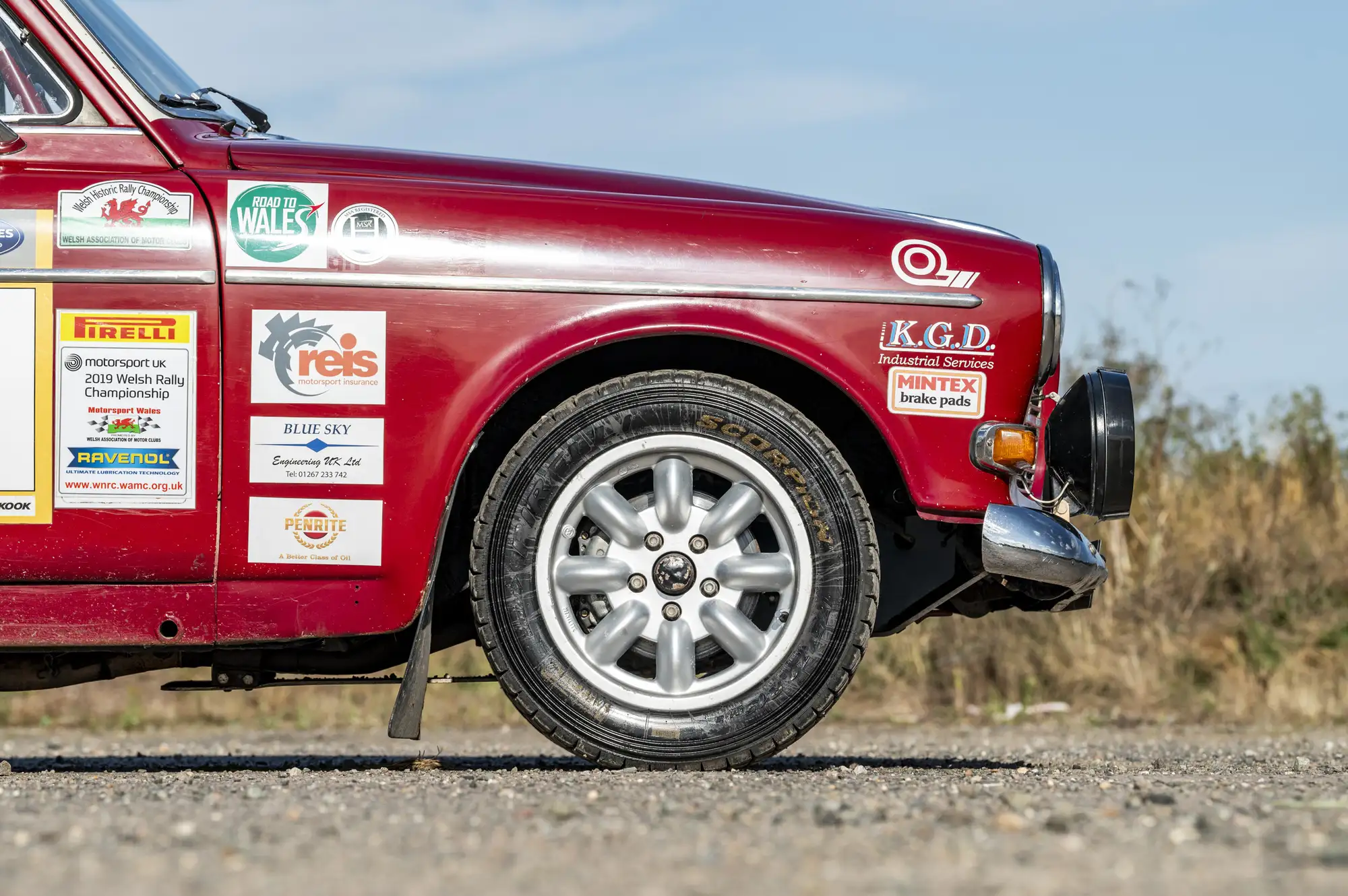 1965 Volvo Amazon 122 S FIA Rally Car-Sold