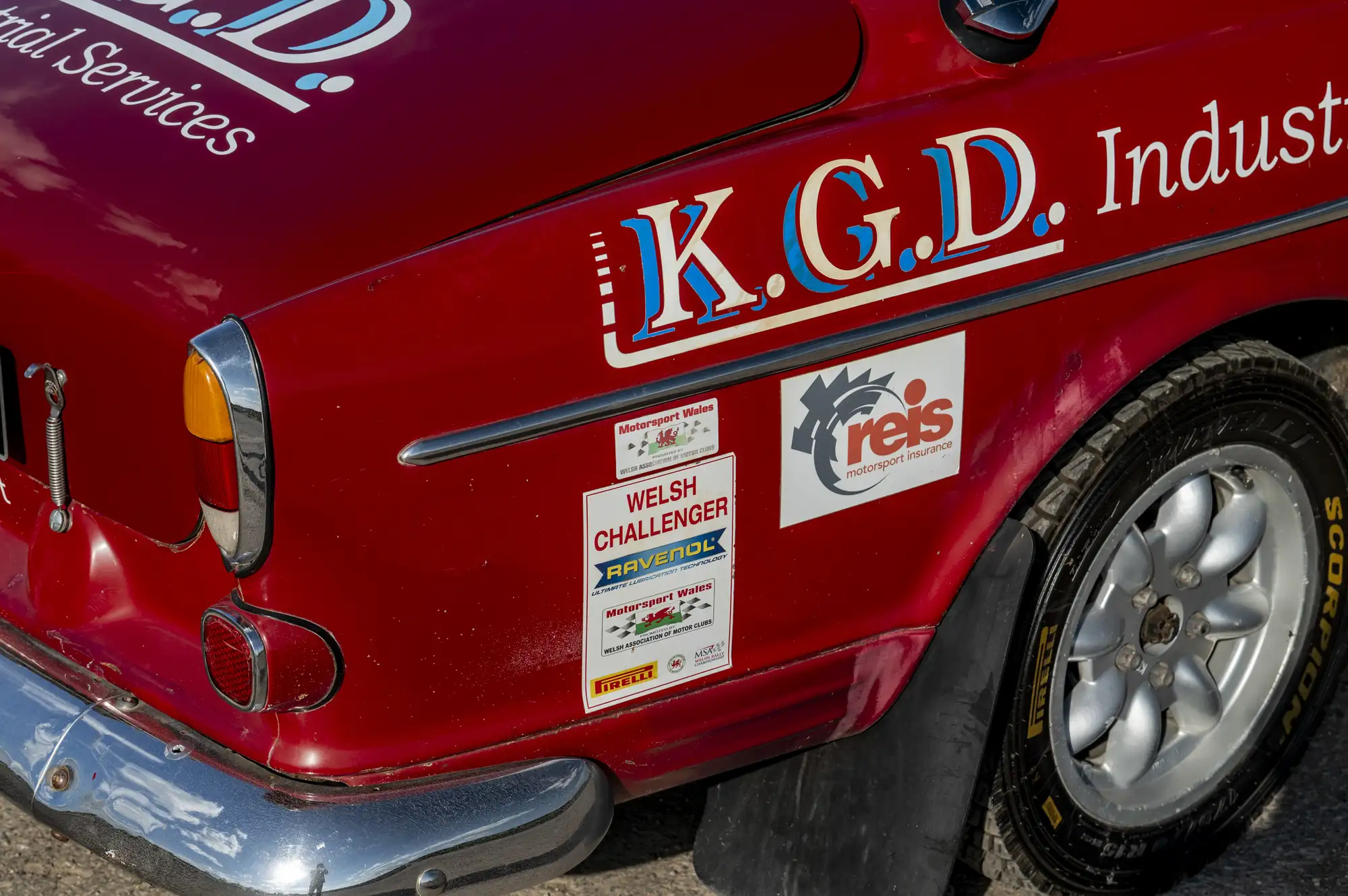 1965 Volvo Amazon 122 S FIA Rally Car-Sold