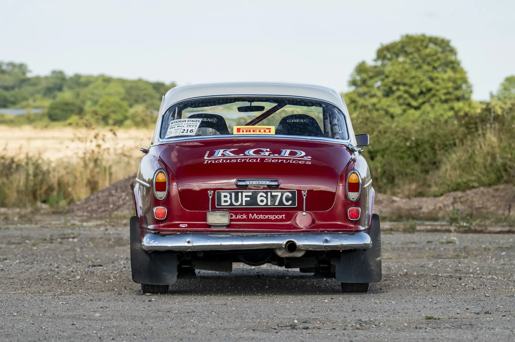1965 Volvo Amazon 122 S FIA Rally Car-Sold