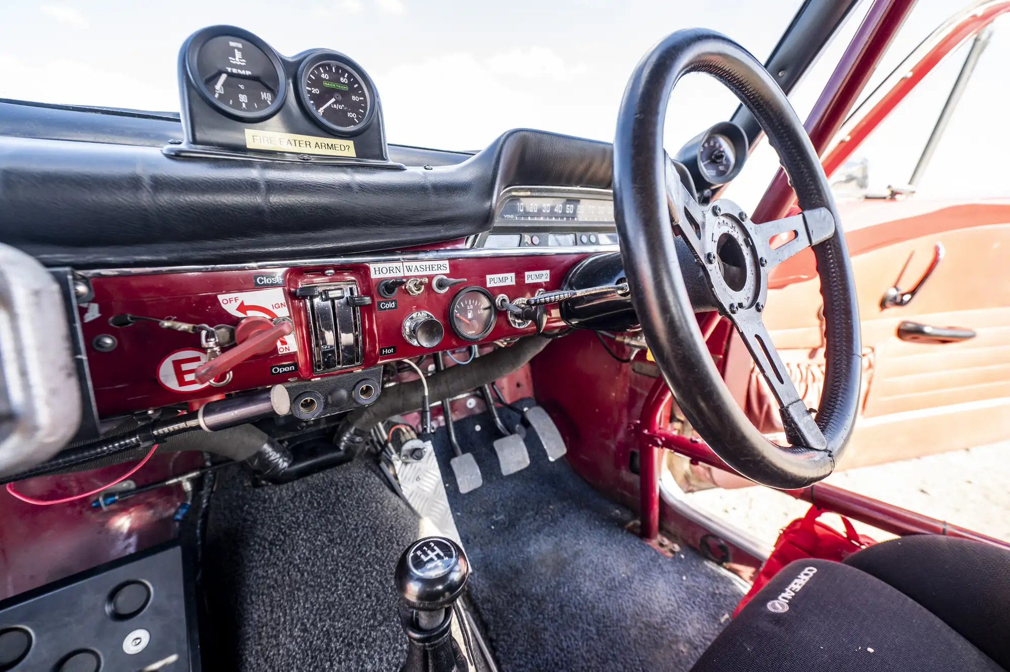 1965 Volvo Amazon 122 S FIA Rally Car-Sold