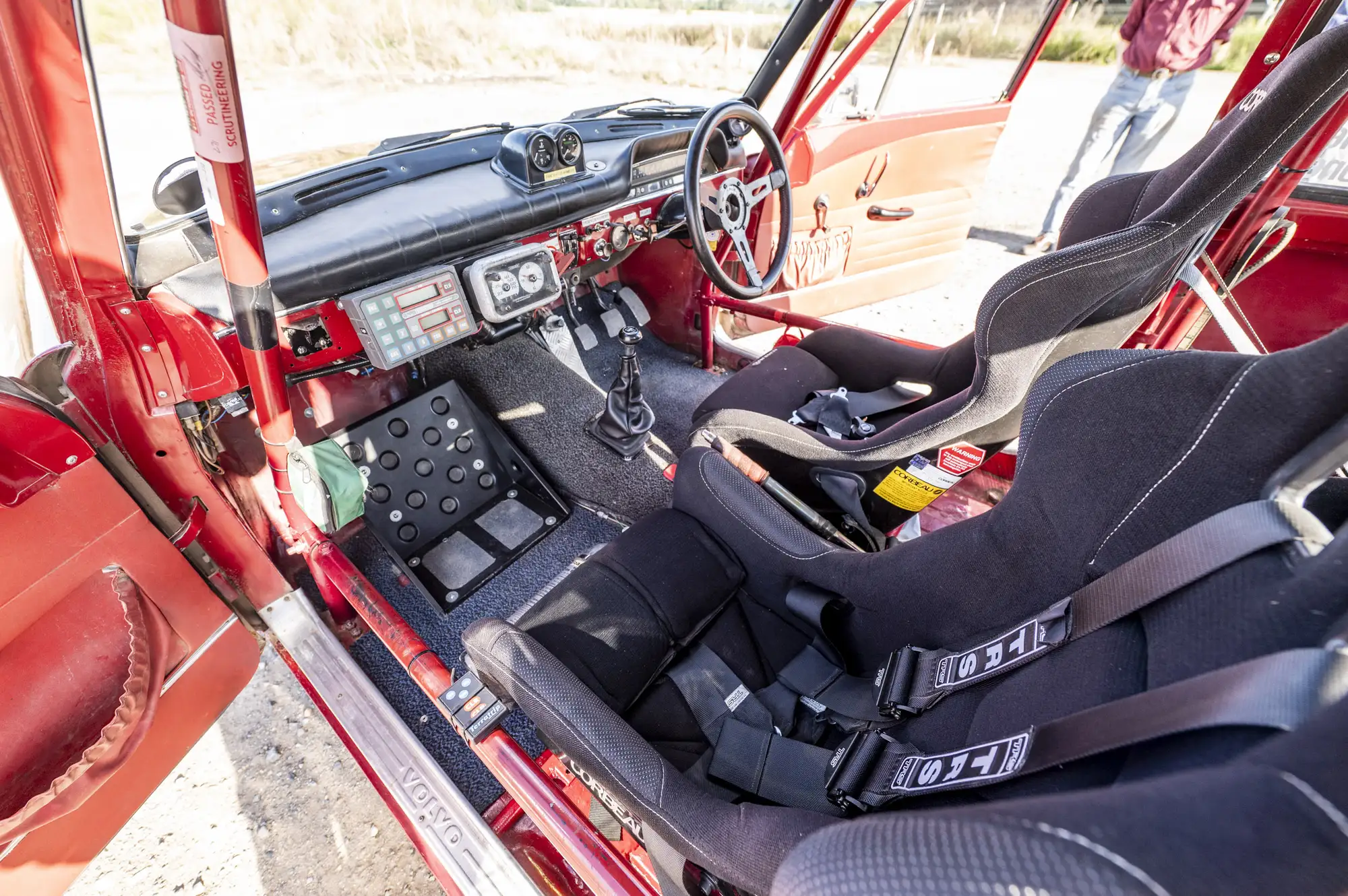 1965 Volvo Amazon 122 S FIA Rally Car-Sold