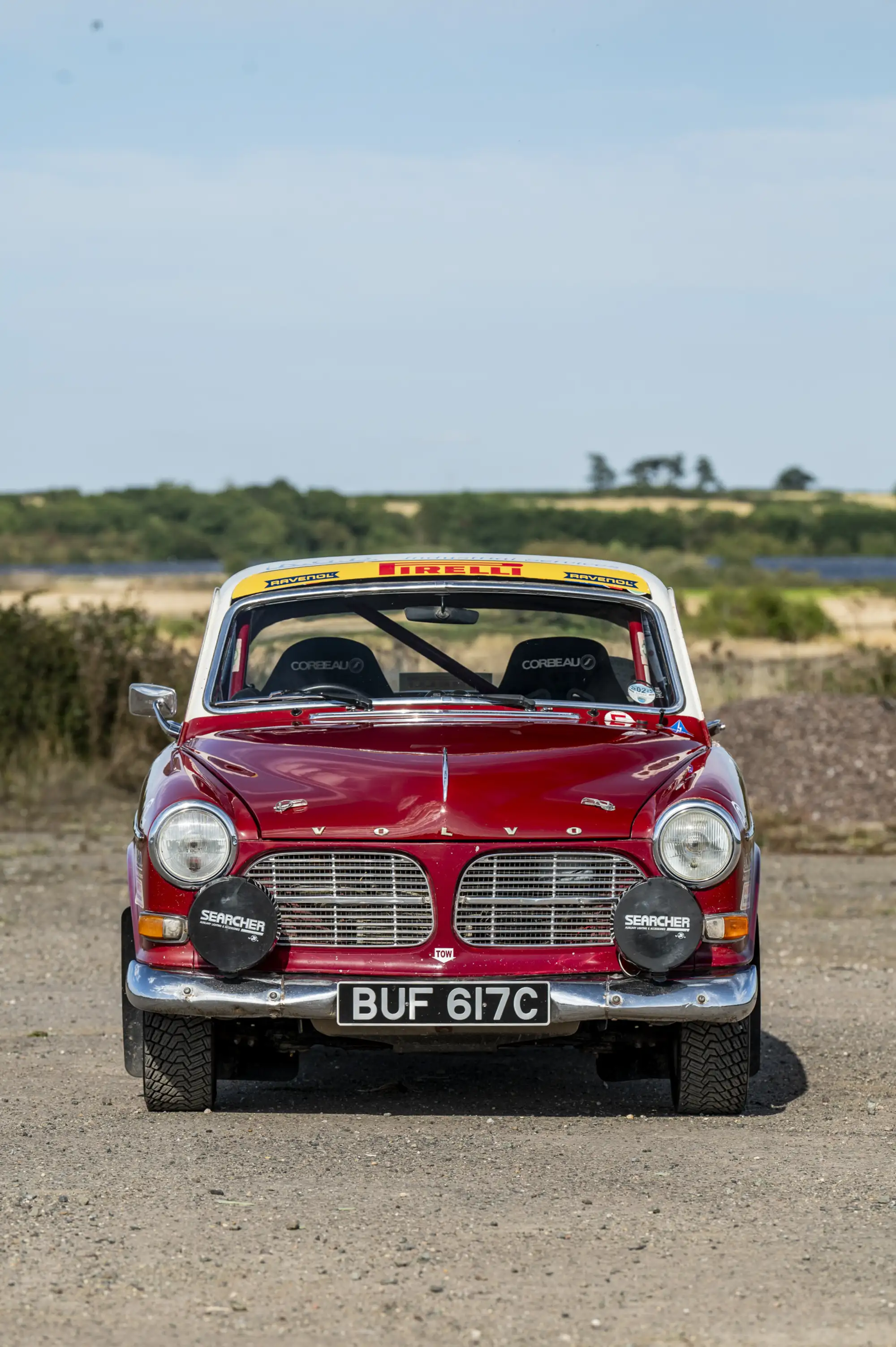 1965 Volvo Amazon 122 S FIA Rally Car-Sold
