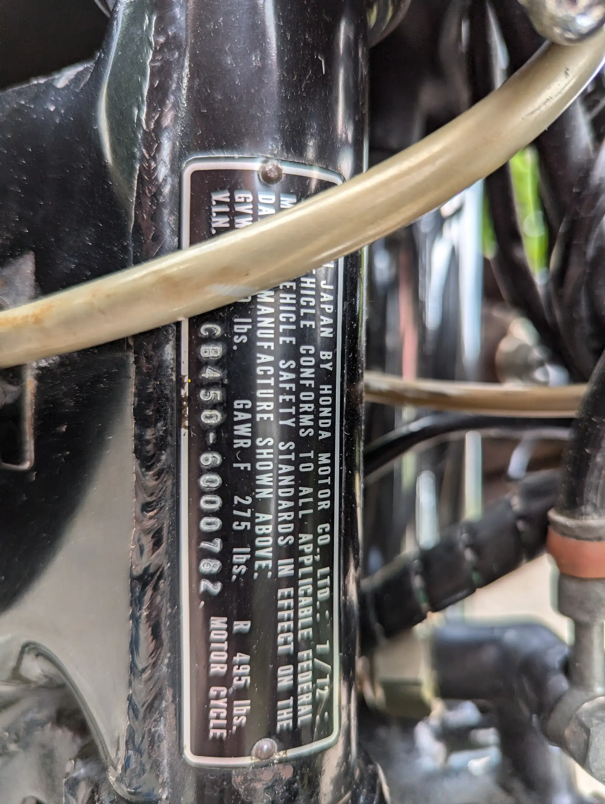 Honda CB450 K6 Super Sport 444cc-Sold