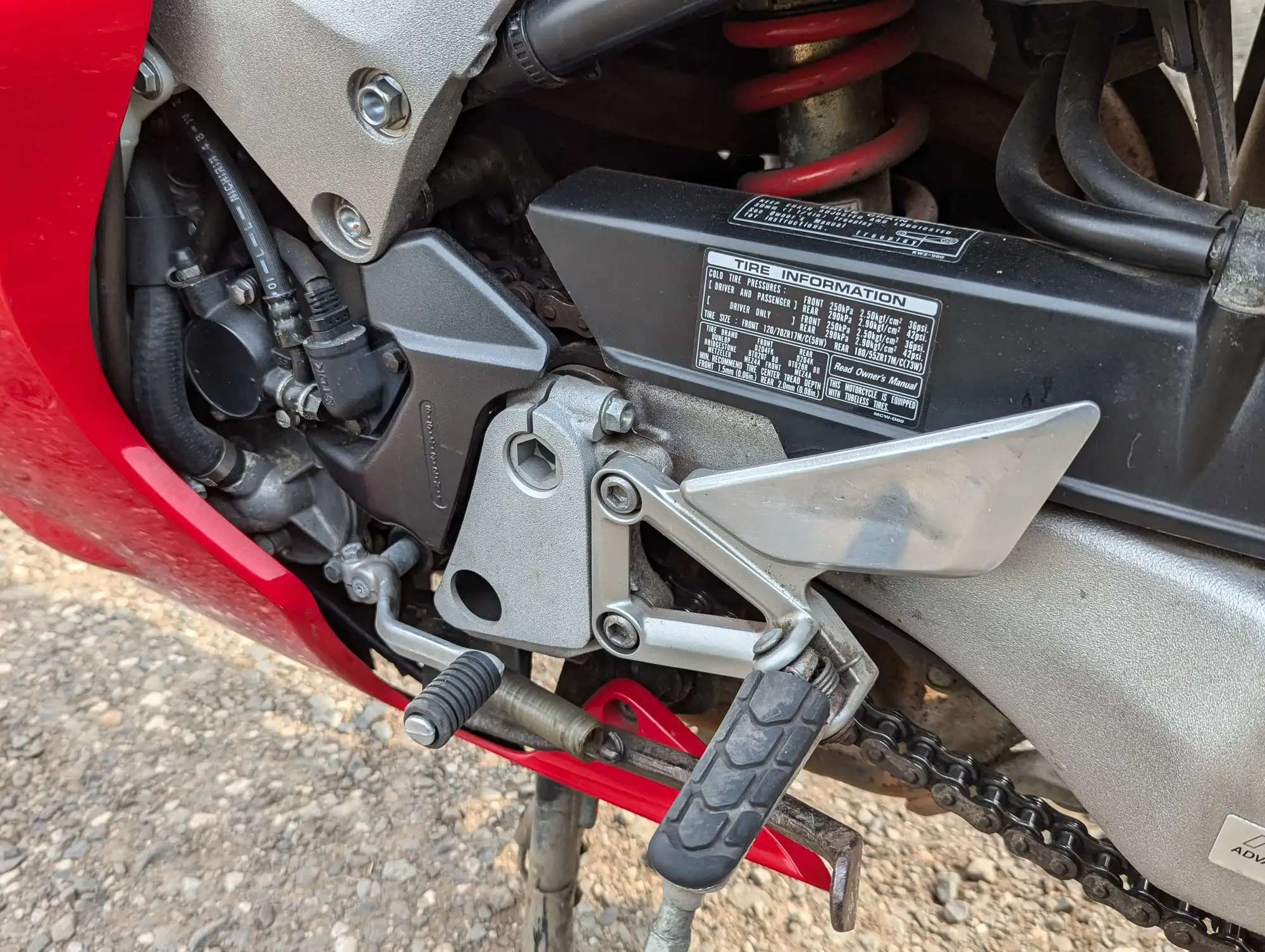 2002 Honda VFR 800 VTEC 781cc-Sold