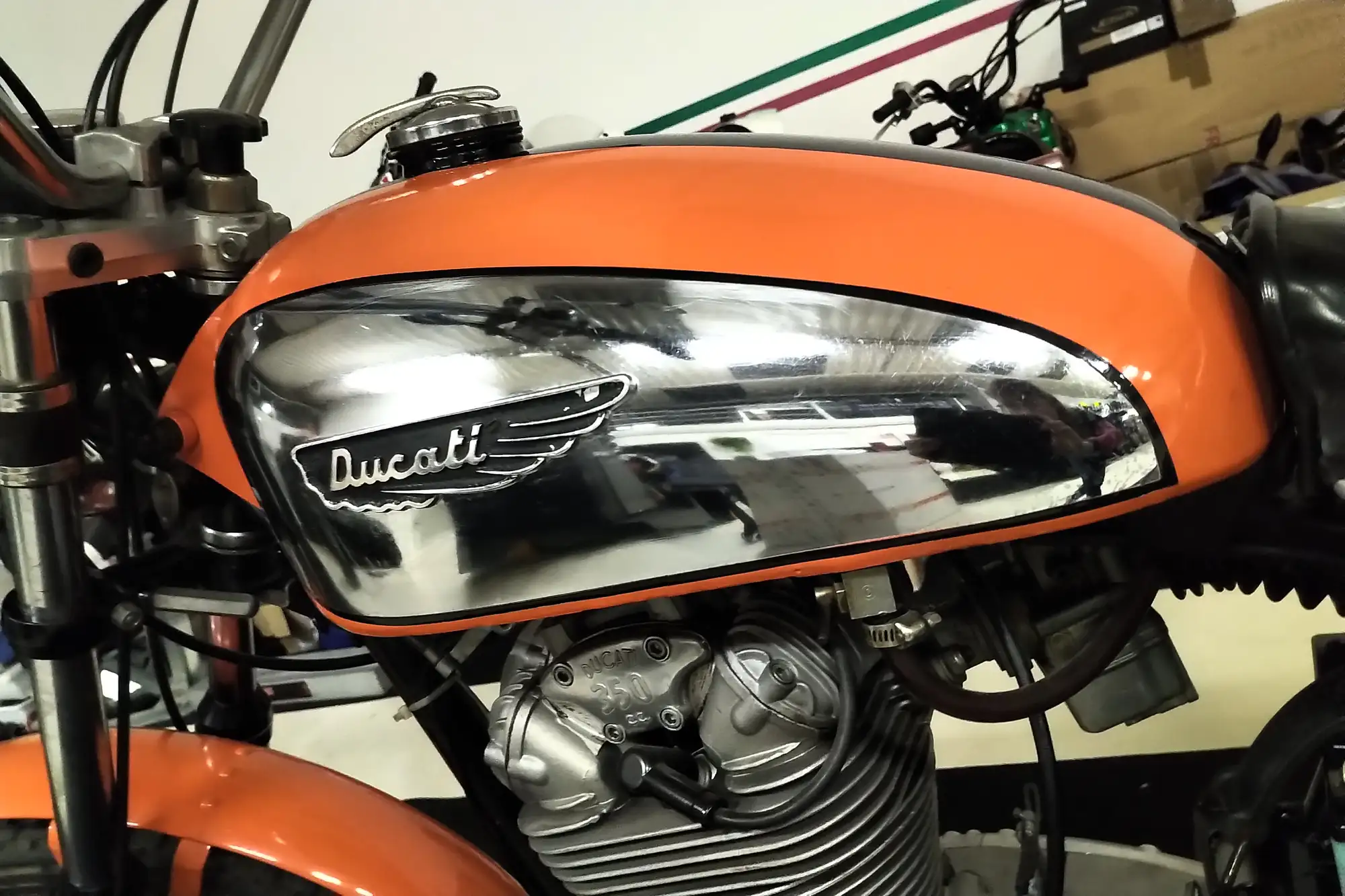 1971 Ducati Scrambler 350 340cc-Sold