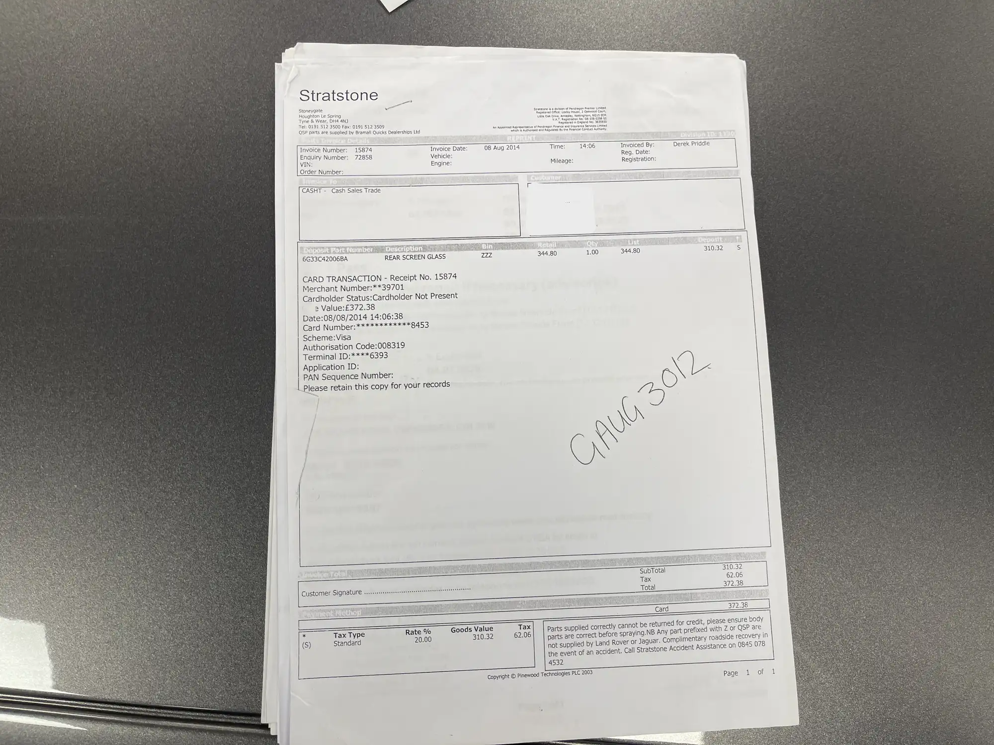 2006 Aston Martin V8 Vantage - Manual-Sold