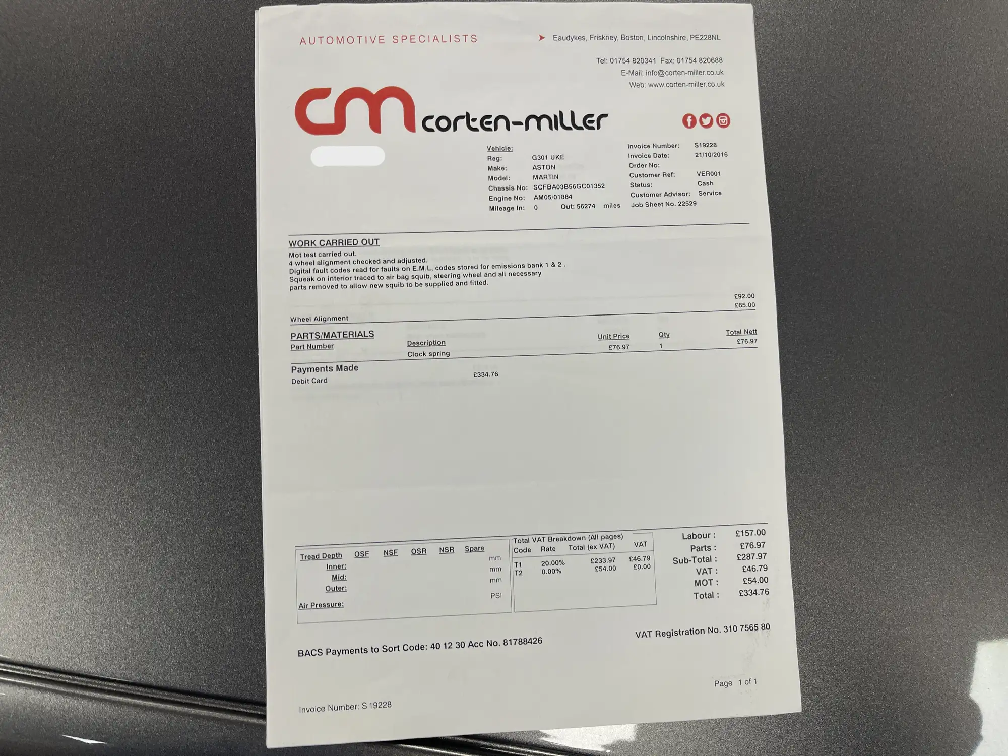 2006 Aston Martin V8 Vantage - Manual-Sold