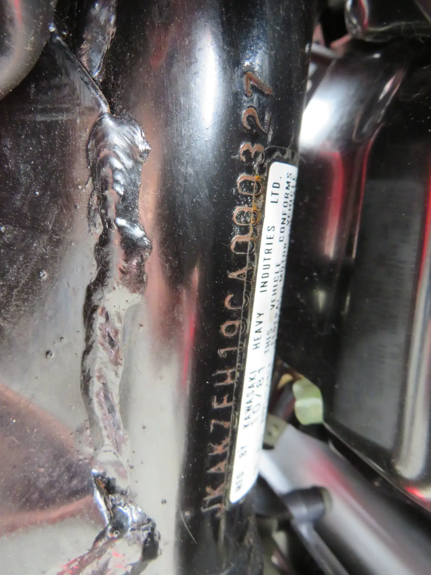 1982 Kawasaki GPZ550-H1 553cc-Sold