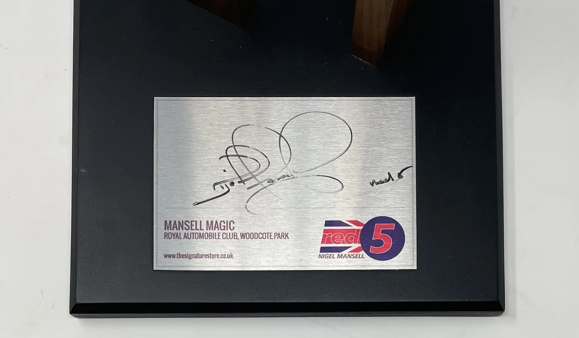 Stunning Table Centre Piece in Tribute to Nigel Mansell CBE -For Sale
