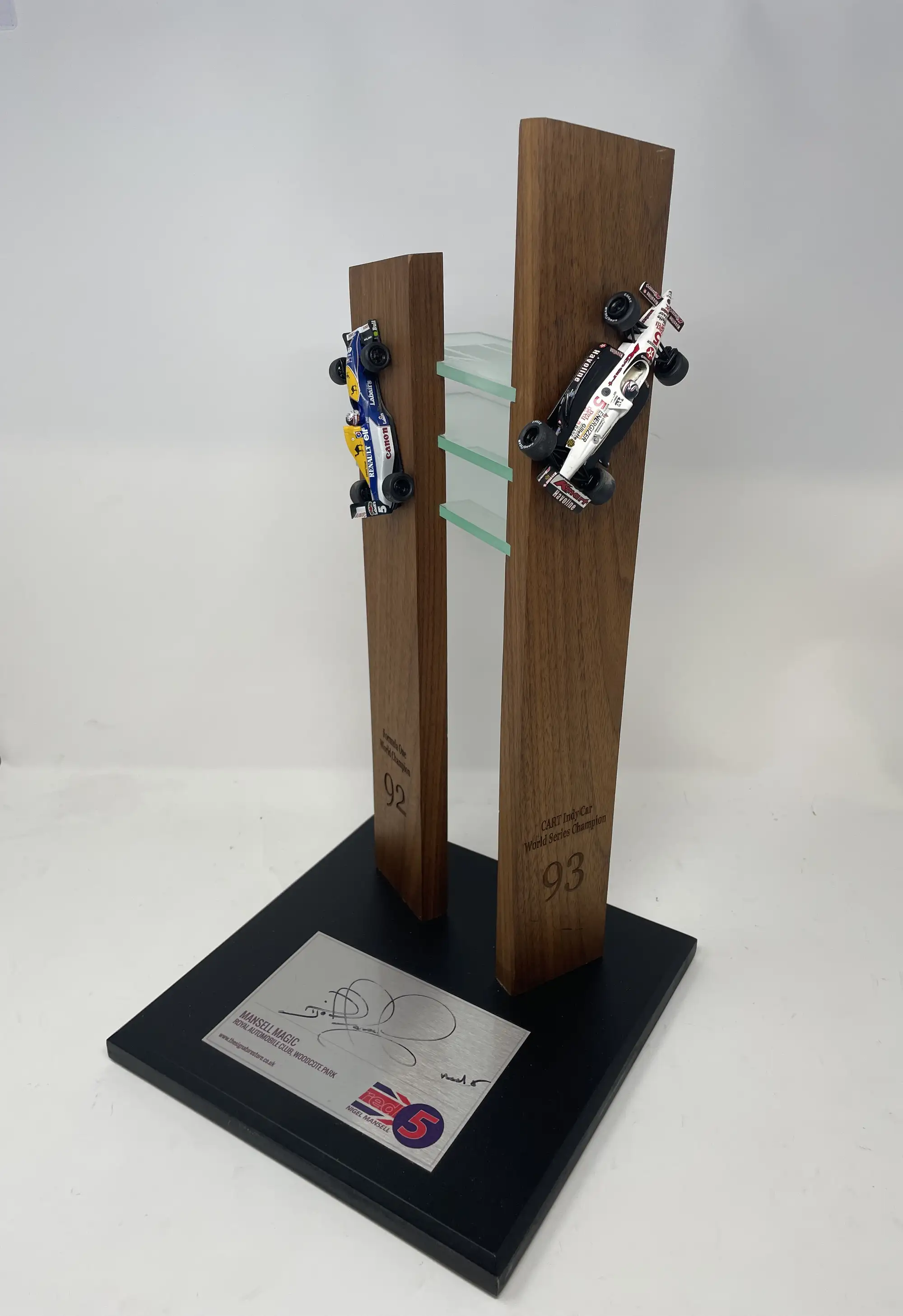 Stunning Table Centre Piece in Tribute to Nigel Mansell CBE -For Sale