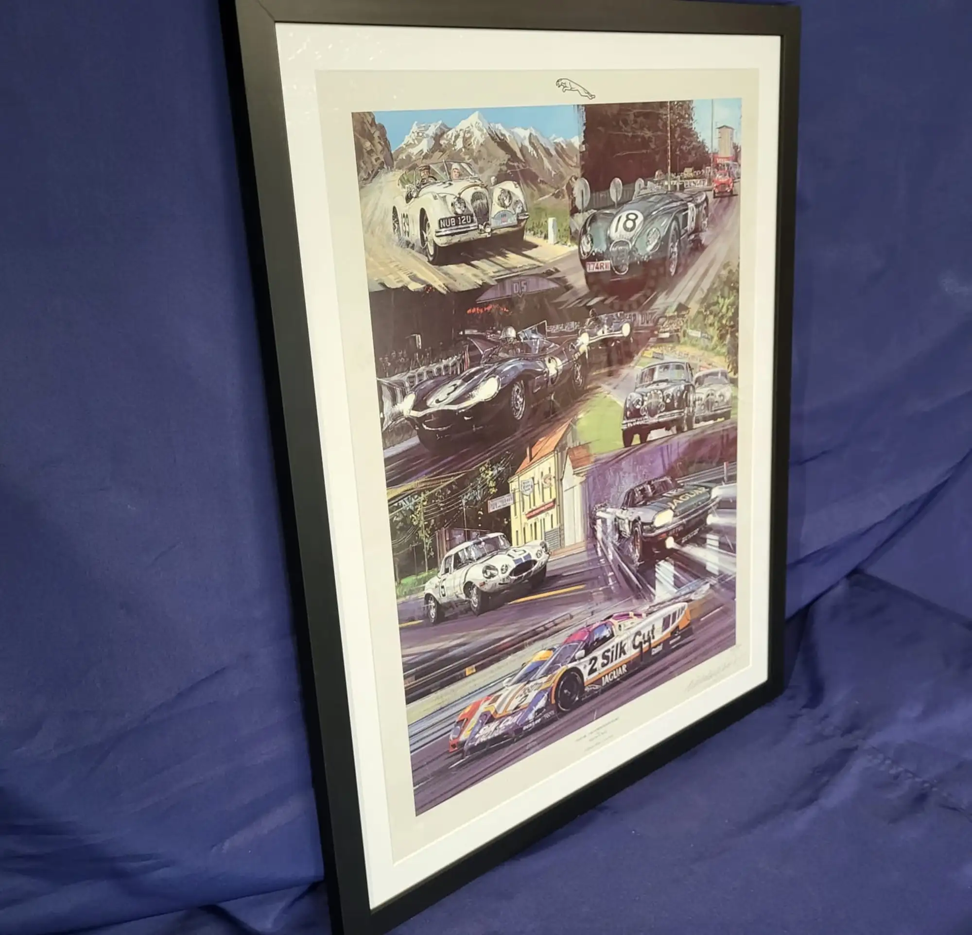 Jaguar Motorsport Celebration Limited Edition Print-For Sale