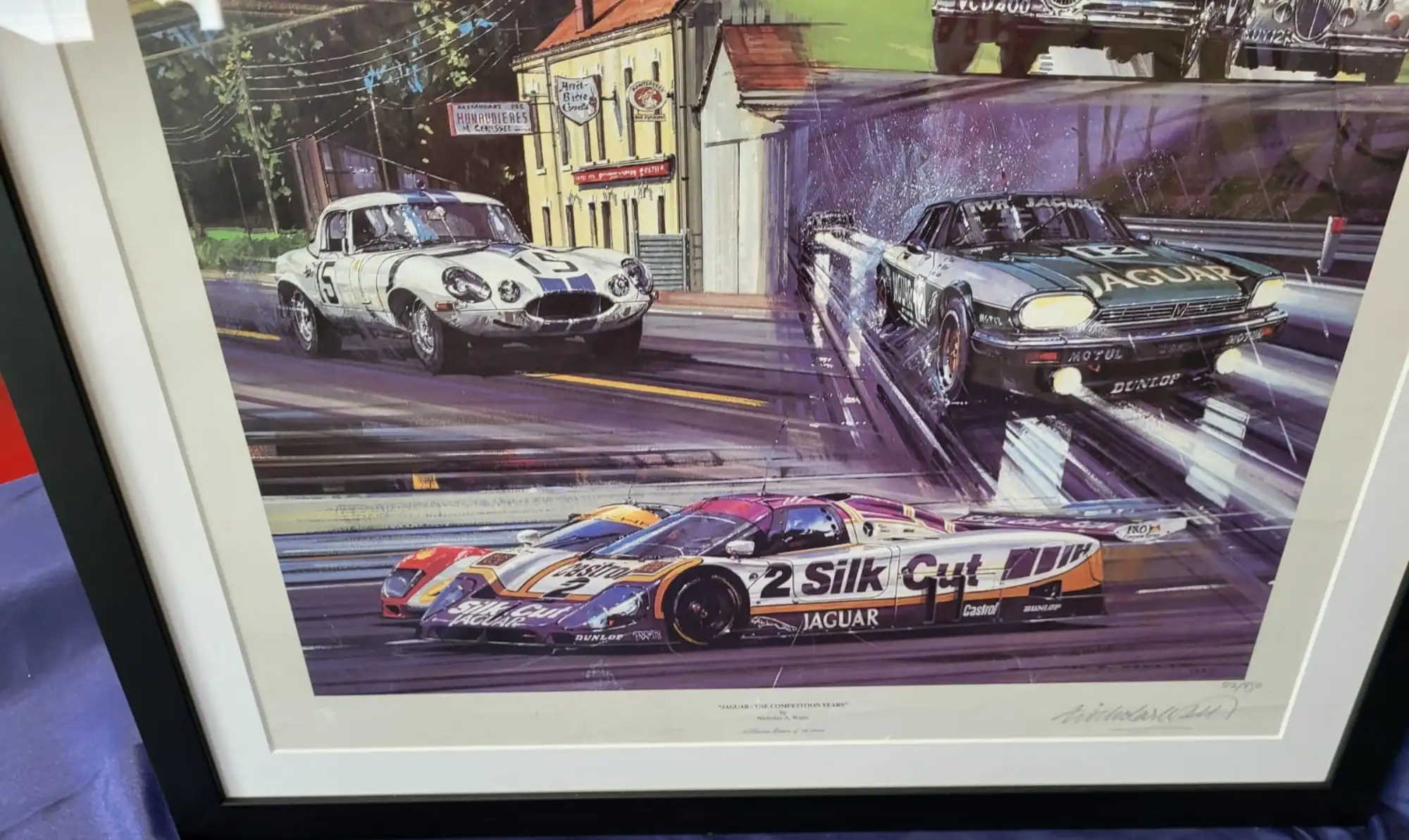 Jaguar Motorsport Celebration Limited Edition Print-For Sale