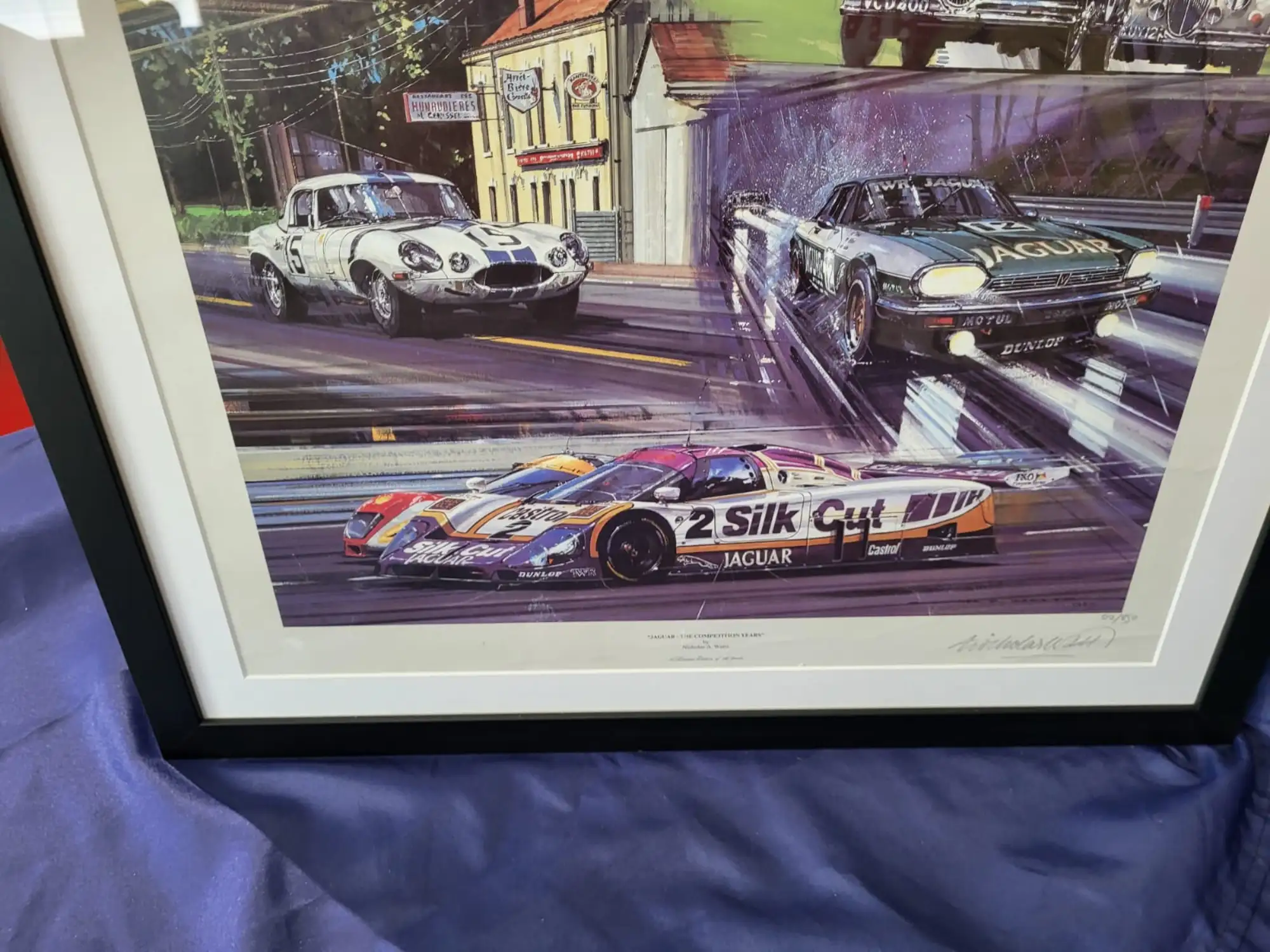 Jaguar Motorsport Celebration Limited Edition Print-For Sale