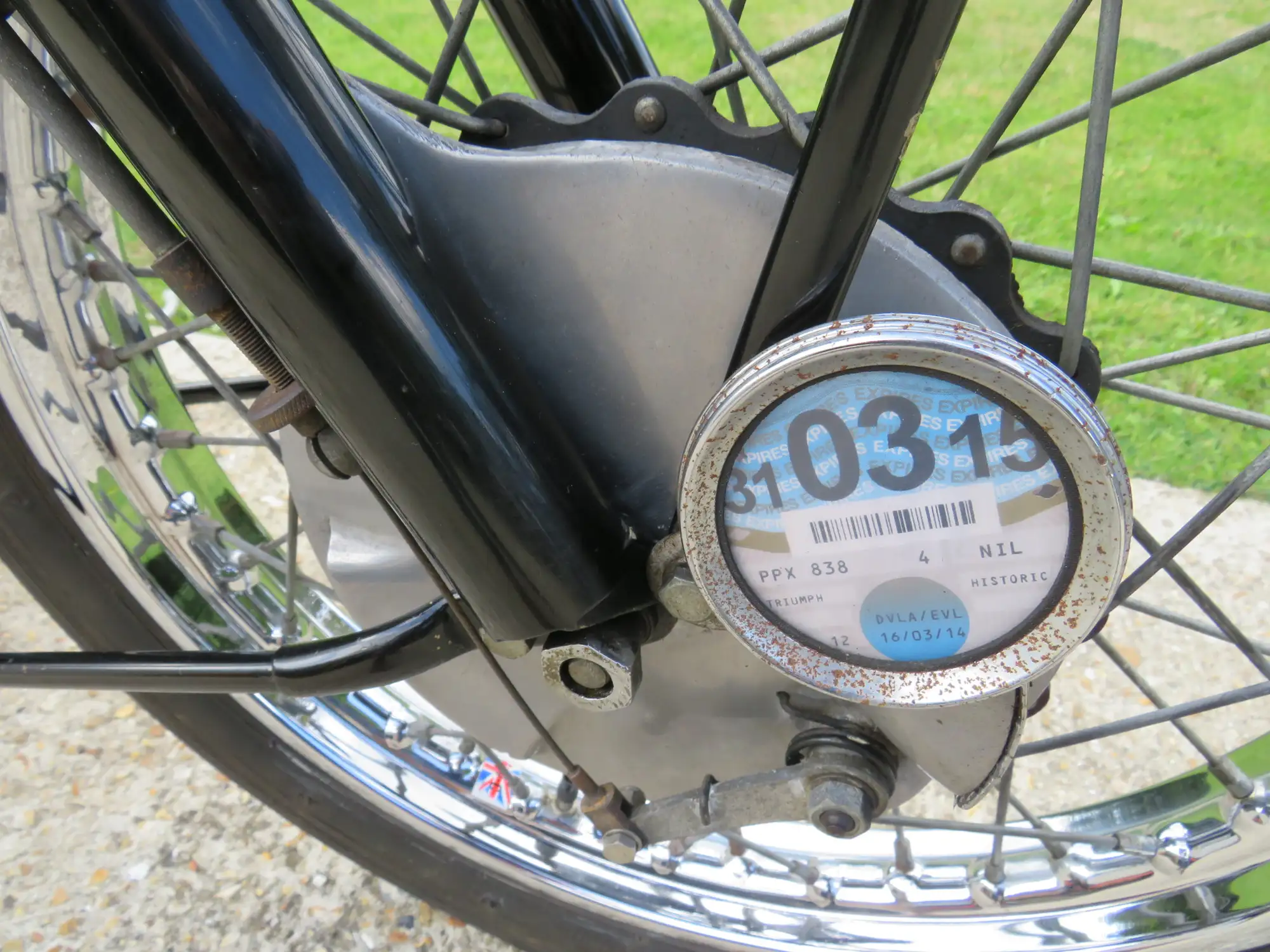 1954 Triumph T110 Tiger 649cc-Sold