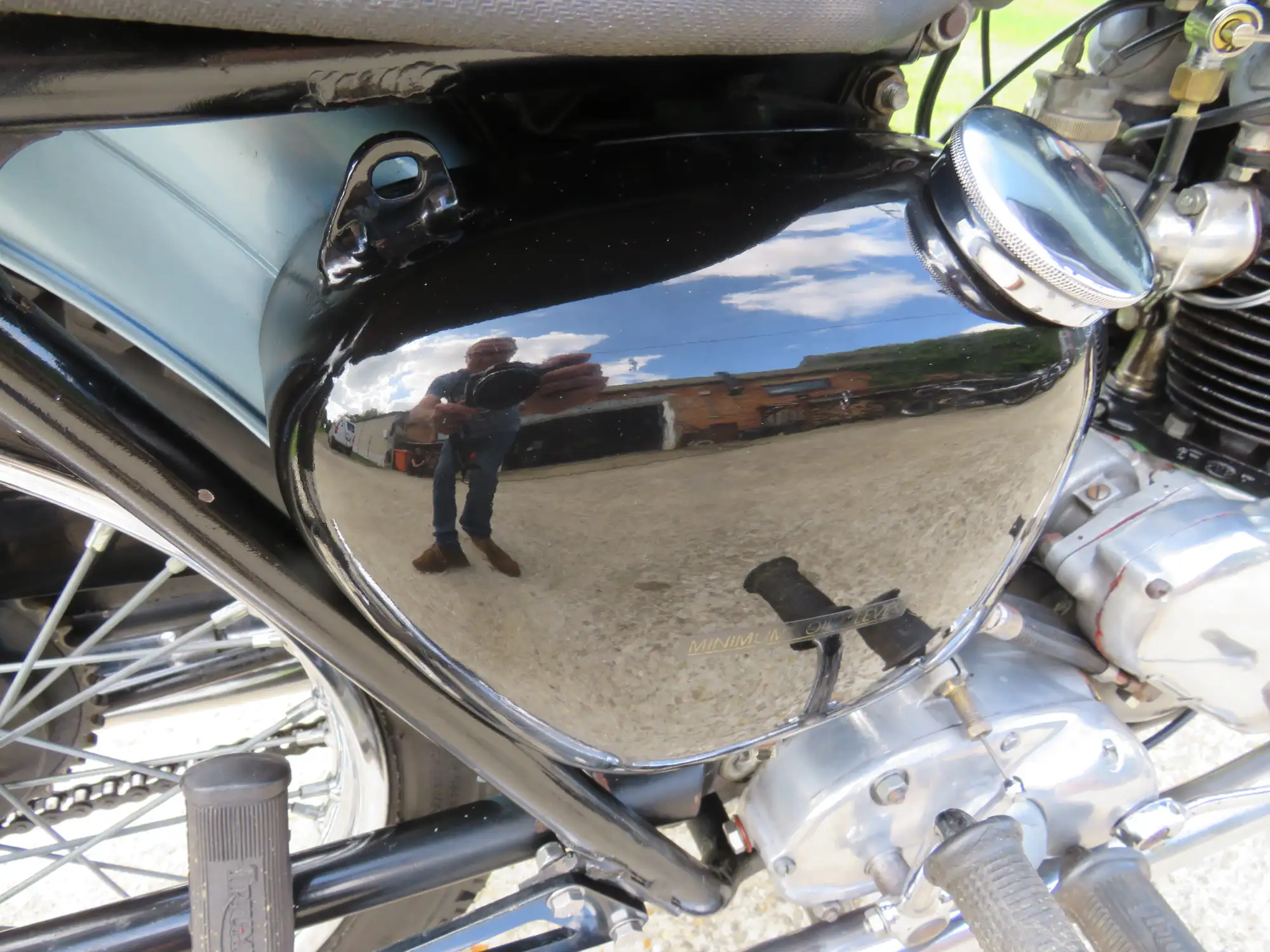 1954 Triumph T110 Tiger 649cc-Sold