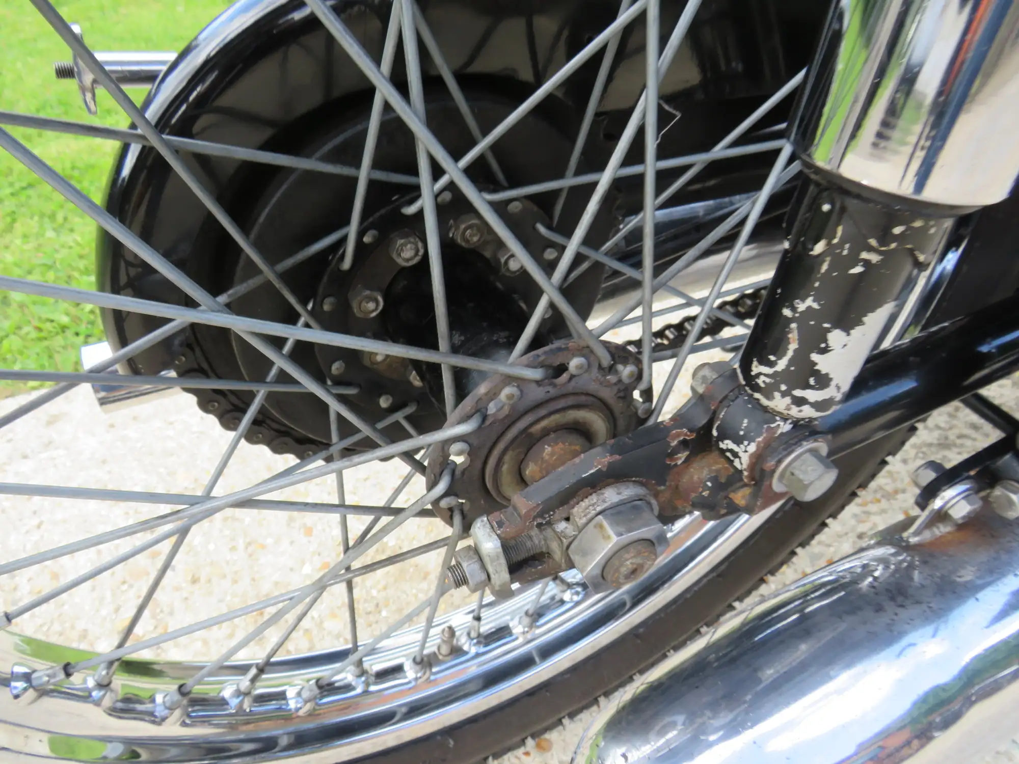 1954 Triumph T110 Tiger 649cc-Sold