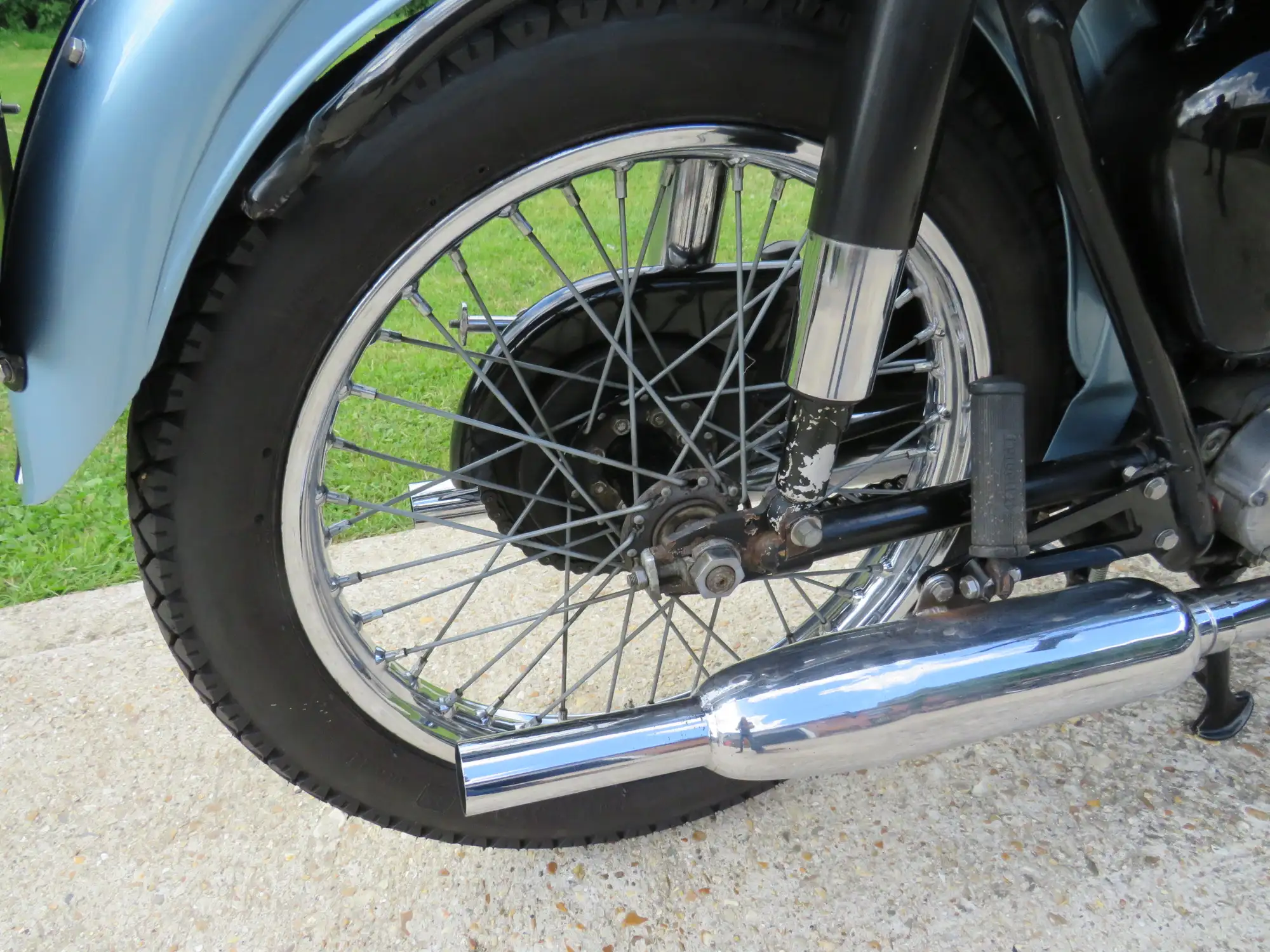 1954 Triumph T110 Tiger 649cc-Sold