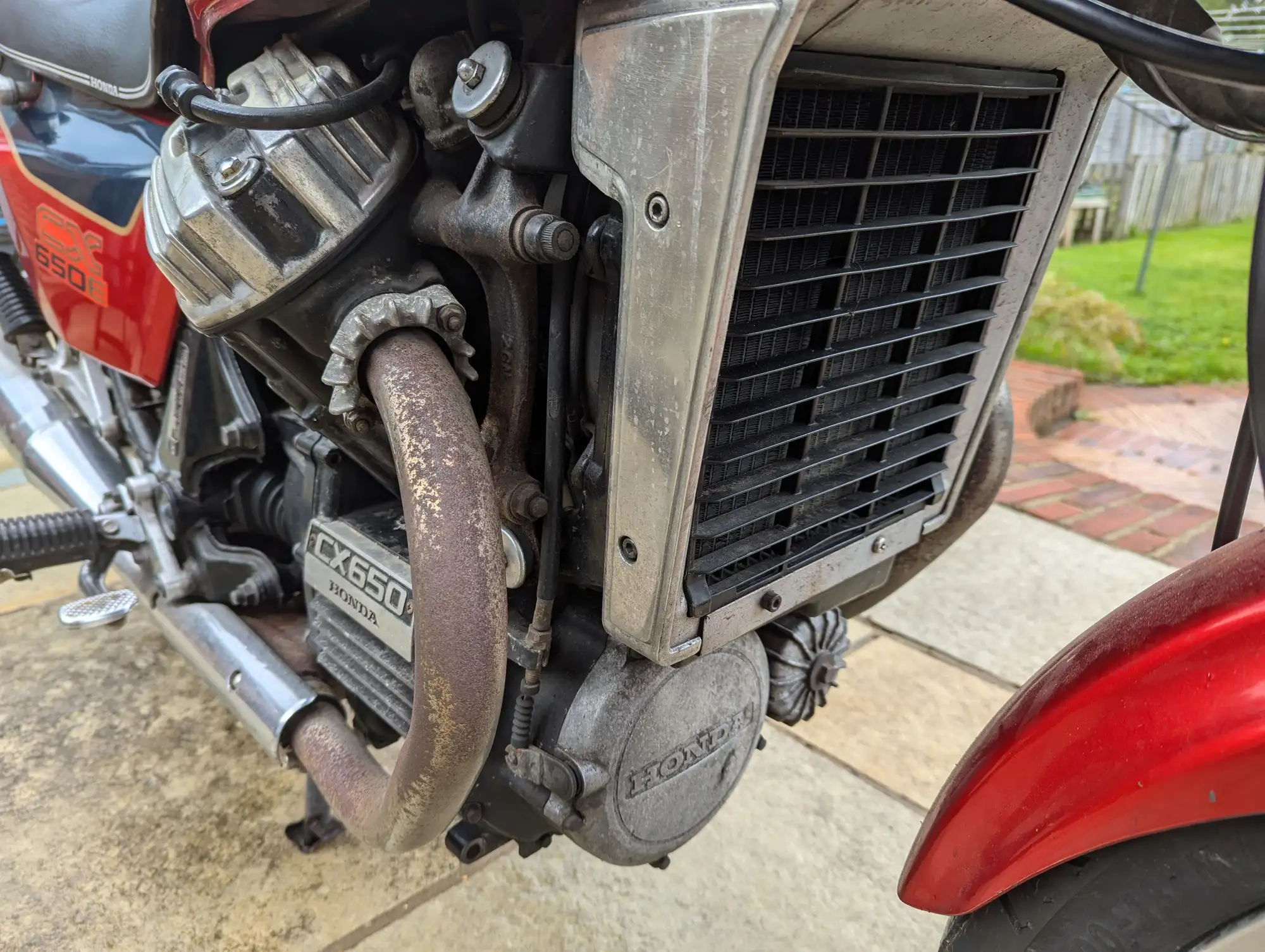 1985 Honda CX650E 674cc-Sold