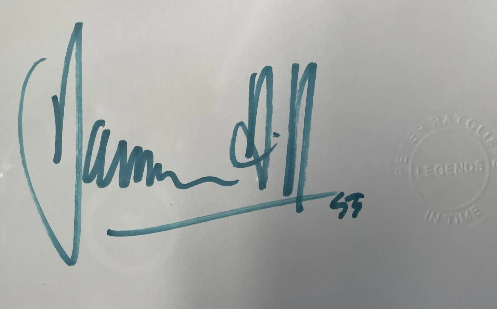 Four Large Damon Hill Limited Edition Prints by Alan Stammer-For Sale